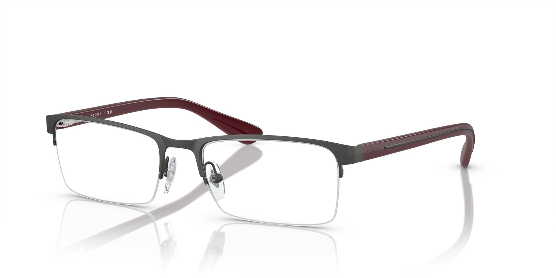 Vogue 0VO4295I Frame Grey Male Supra Shell Frame — Grey frame — view 2