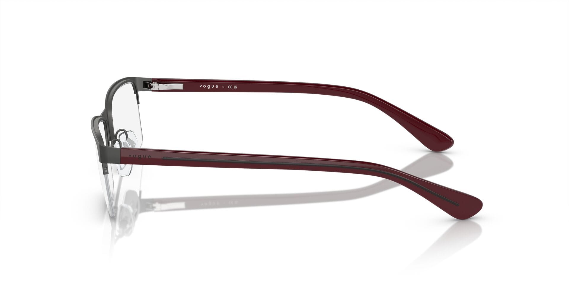 Vogue 0VO4295I Frame Grey Male Supra Shell Frame — Grey frame — view 5