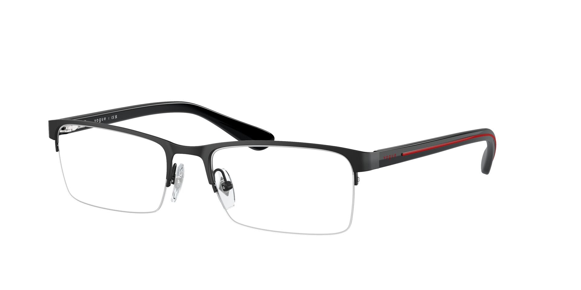 Vogue 0VO4295I Frame Matt Black Male Supra Shell — Matt Black frame