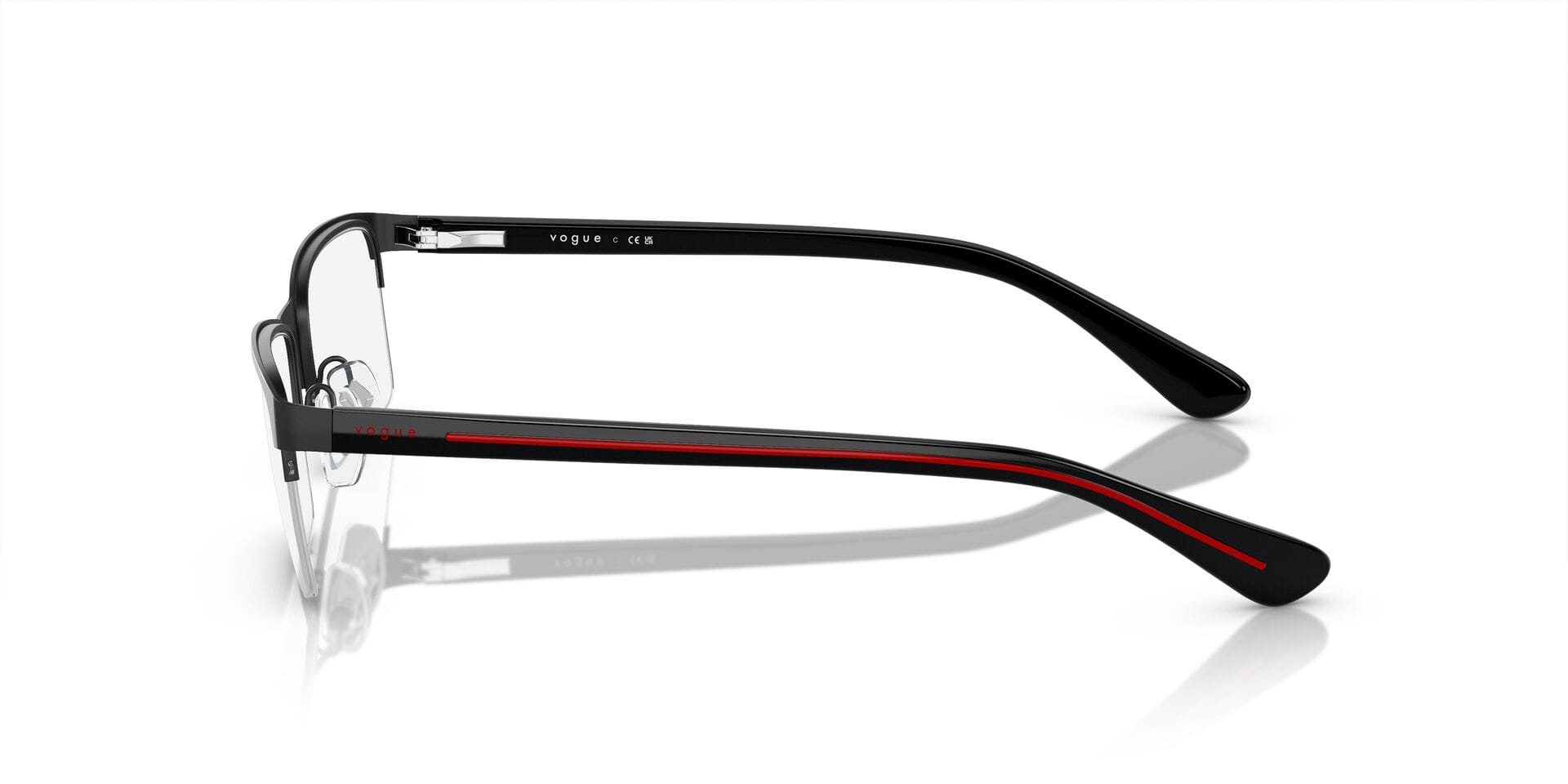 Vogue 0VO4295I Frame Matt Black Male Supra Shell Frame — Matt Black frame — view 3