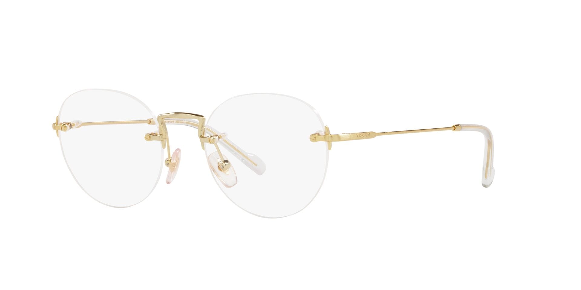 Vogue 0VO4218 Frame Gold Male RimLess Metal