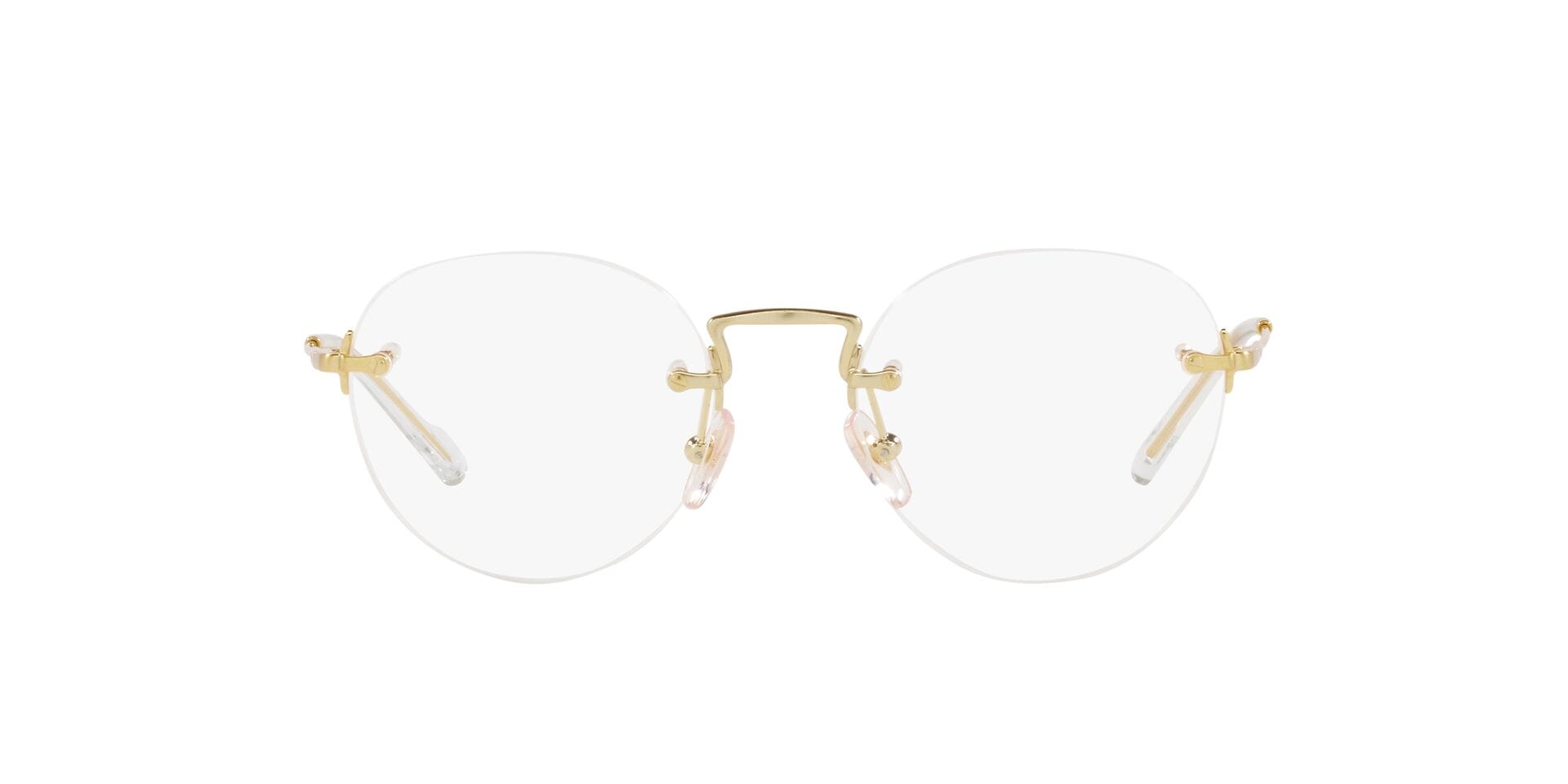 Vogue 0VO4218 Frame Gold Male RimLess Metal