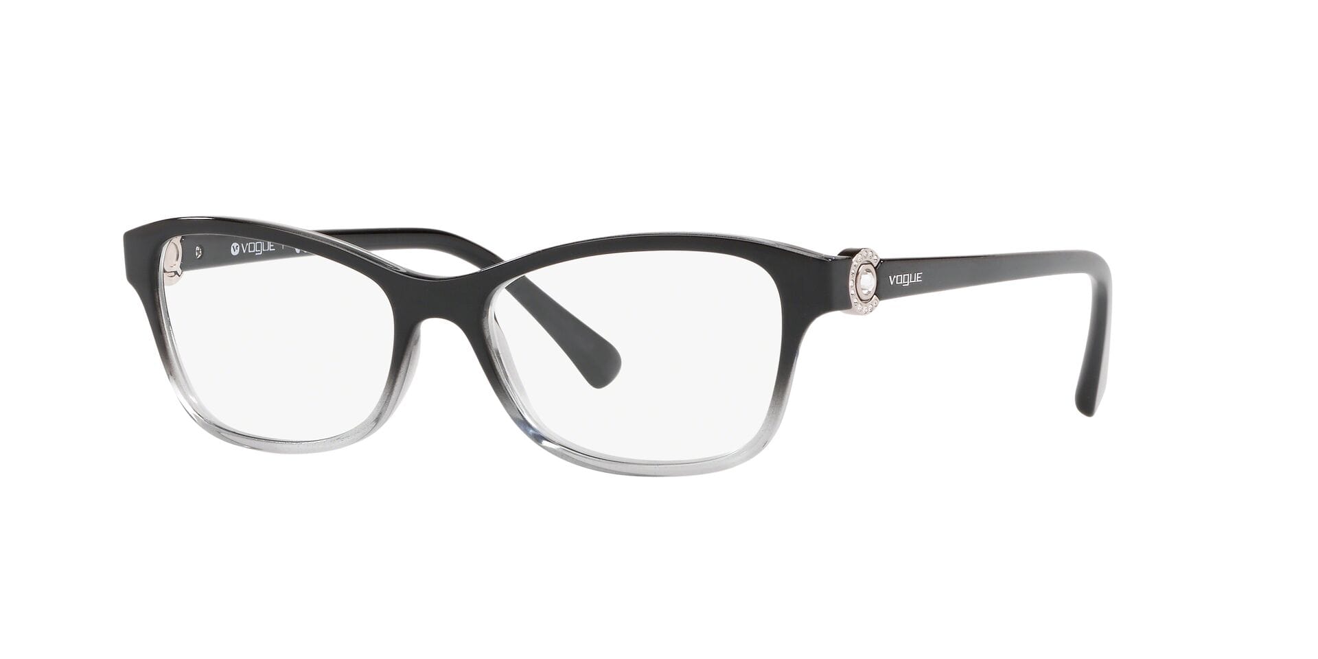Vogue VO5002B Frame Black Female Full Shell Frame — Black frame — alternate view