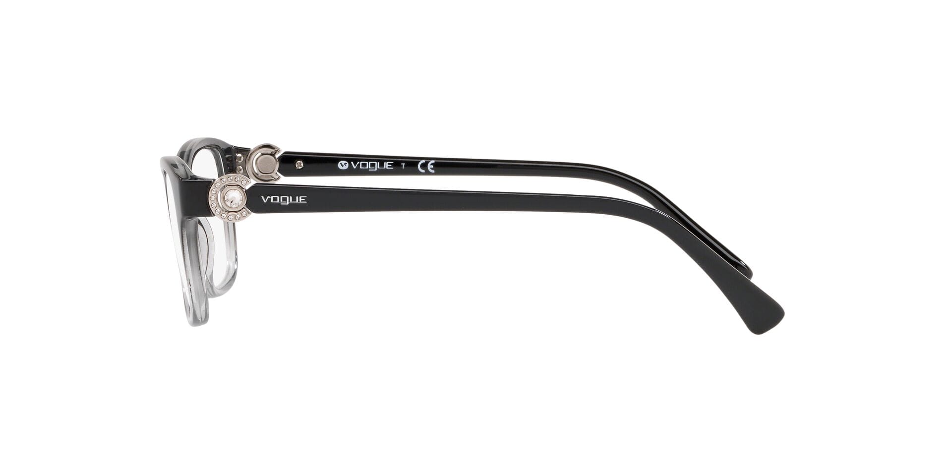 Vogue VO5002B Frame Black Female Full Shell Frame — Black frame — view 4