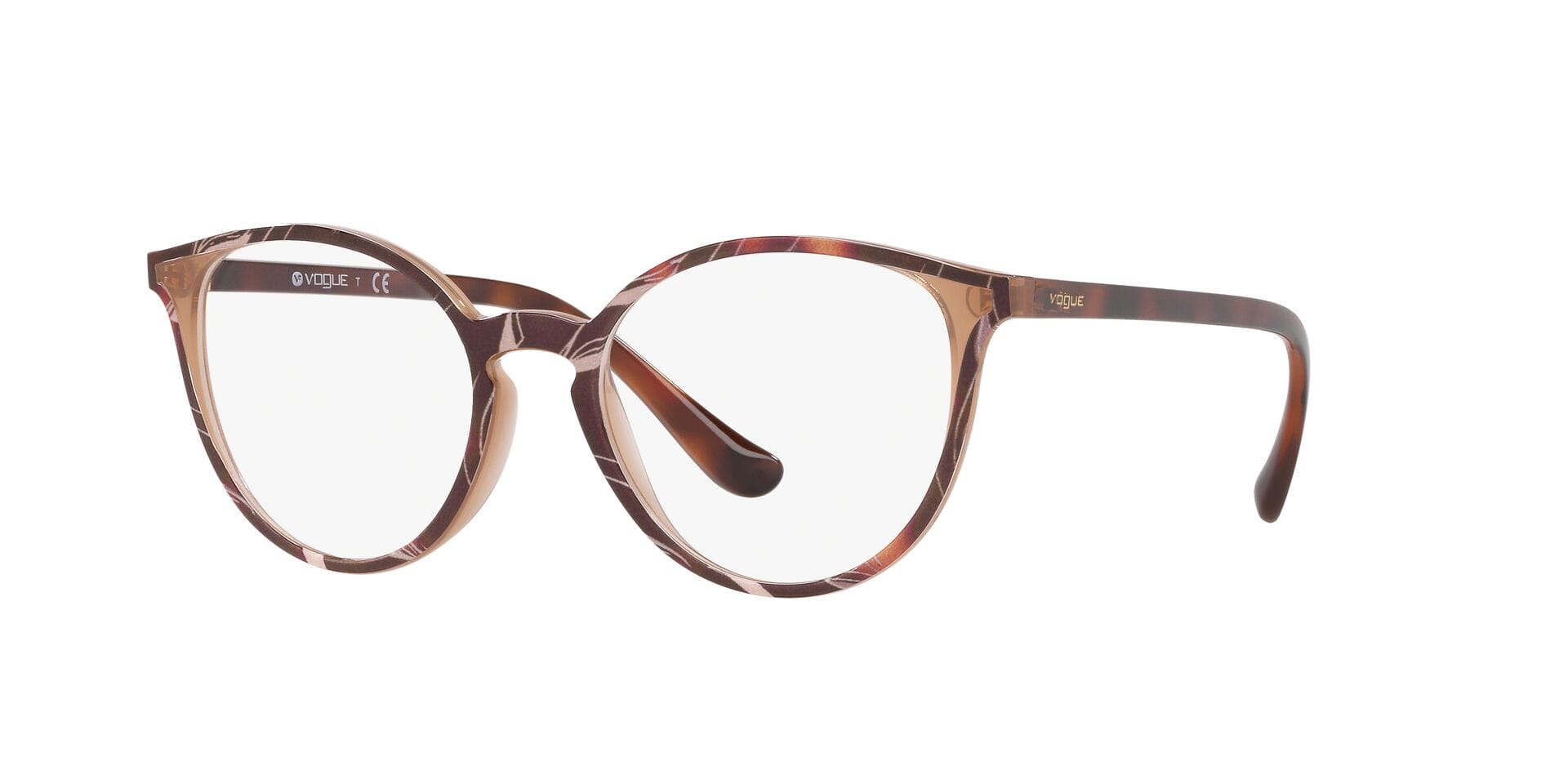 Vogue VO5254 Frame Brown Female Full Shell — Black frame