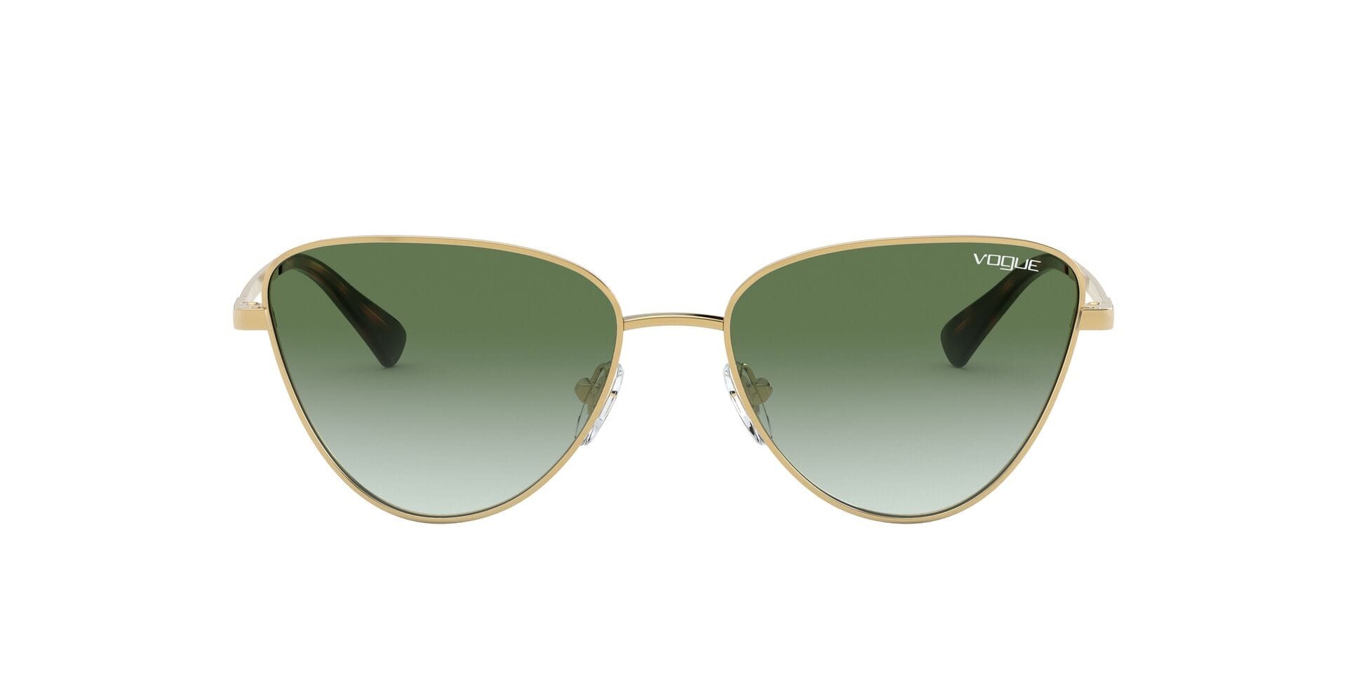 Vogue VO4145SB Sunglass Gold Female Full Metal Sunglass — Gold frame