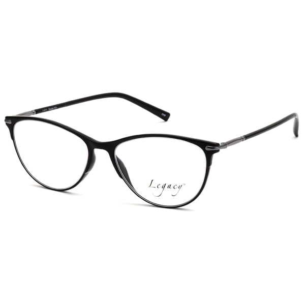 Inspira 1118C Frame Black Female Full Metal — Silver frame