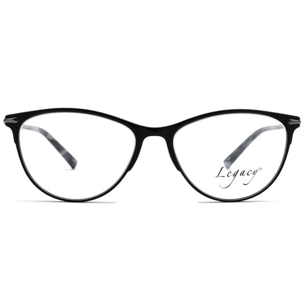 Inspira 1118C Frame Black Female Full Metal — Silver frame