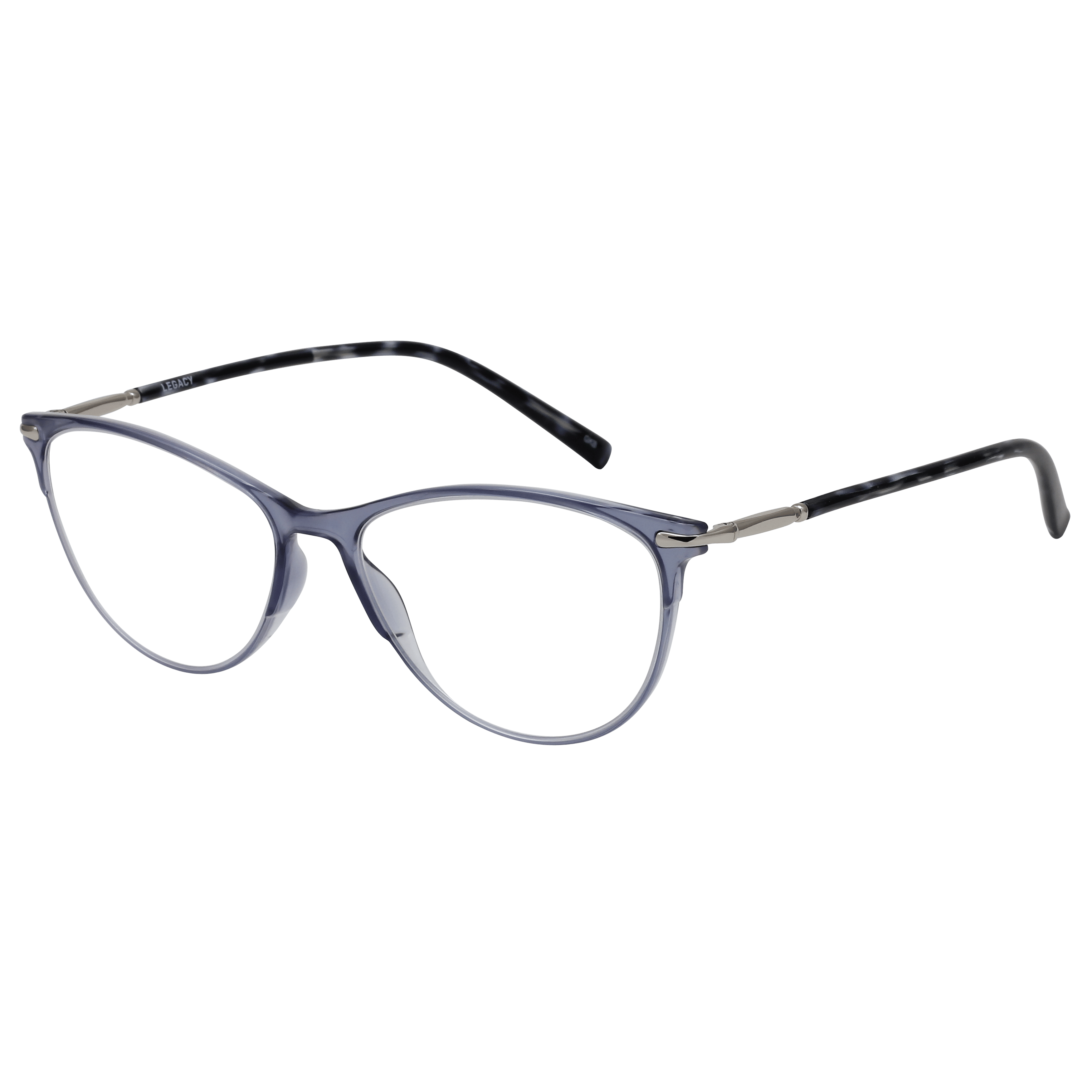 Inspira 1118C Frame Blue Female Full Metal — Silver frame