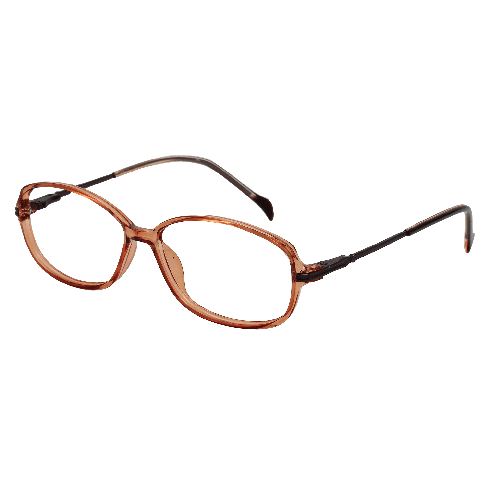 Inspira 19322 Frame Brown Female Full Metal — Brown frame