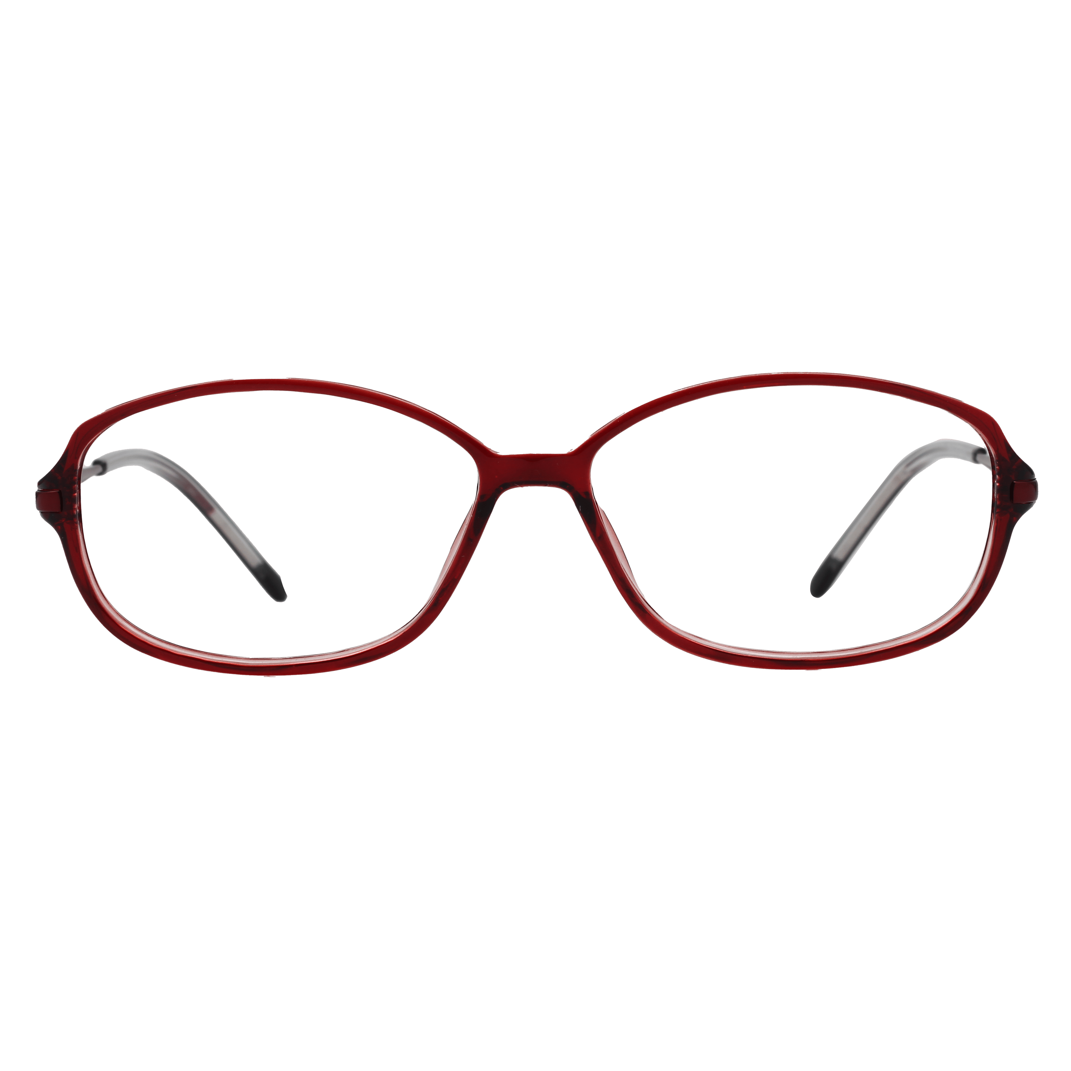 Inspira 19326 Frame Maroon Female Full Metal Frame — Maroon frame — view 2
