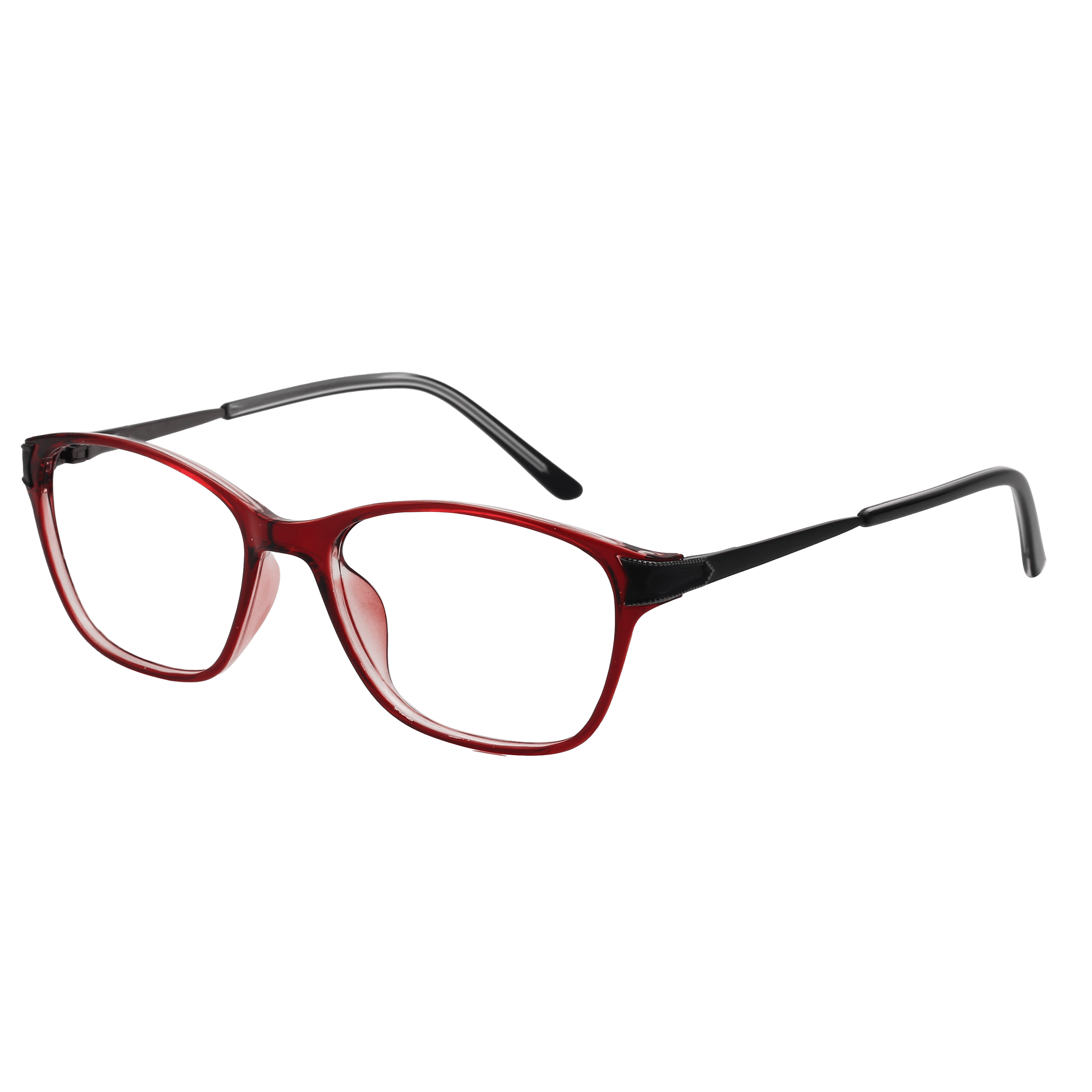 Inspira 19328 Frame Maroon Female Full Metal — Brown frame