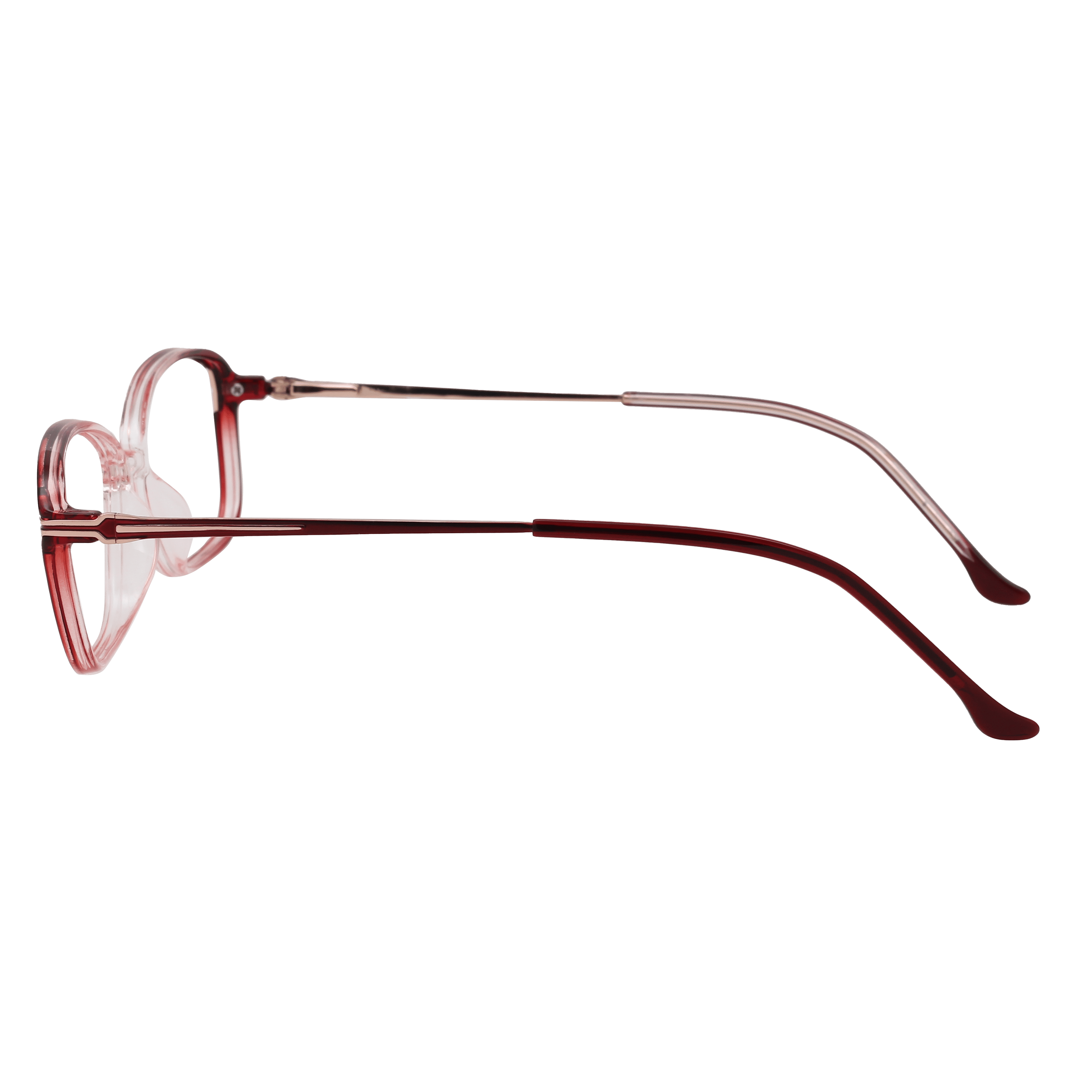 Inspira 19329 Frame Maroon Female Full Metal Frame — view 3