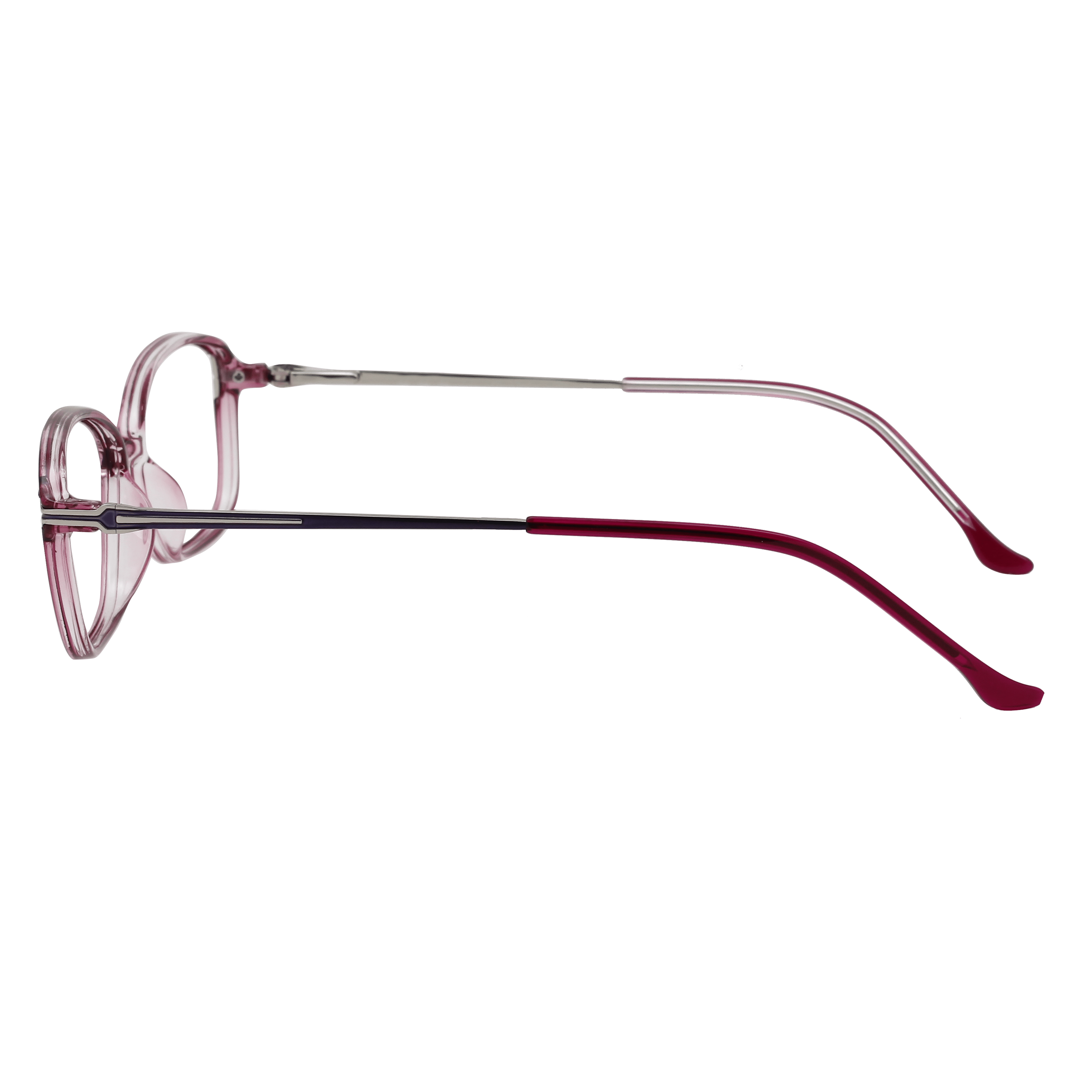 Inspira 19329 Frame Pink Female Full Metal Frame — Pink frame — view 3