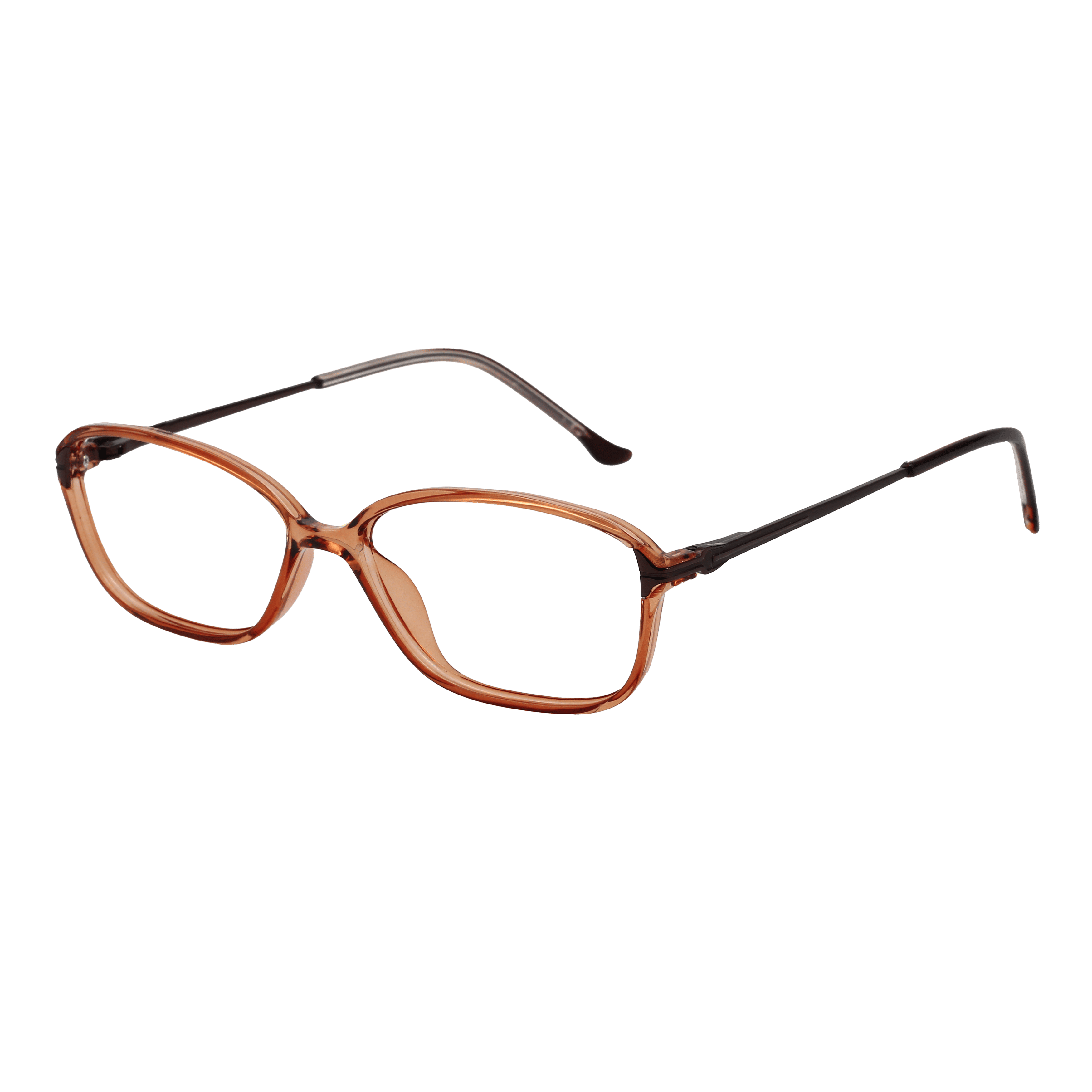 Inspira 19329 Frame Brown Female Full Metal — Brown frame