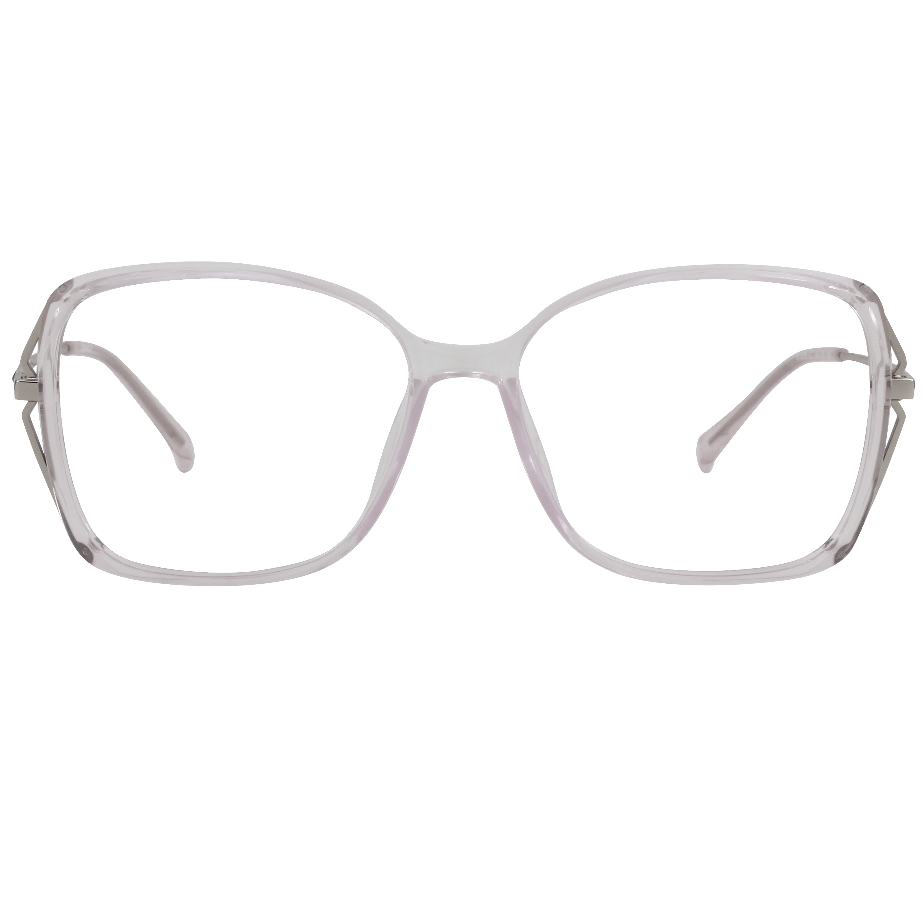 Inspira 50266 Frame Transparent Female Full Metal Frame — Transparent frame — view 2