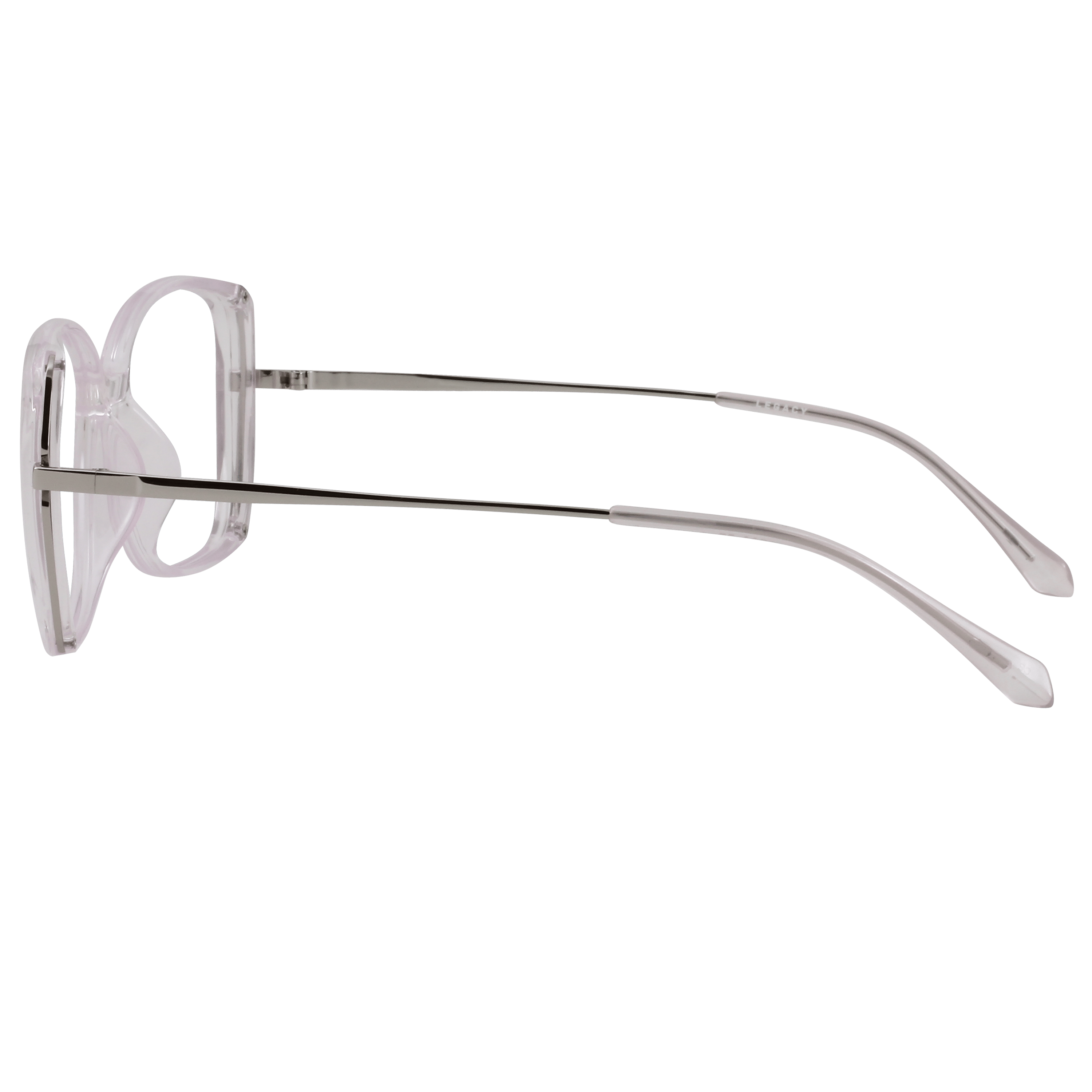 Inspira 50266 Frame Transparent Female Full Metal Frame — Transparent frame — view 3