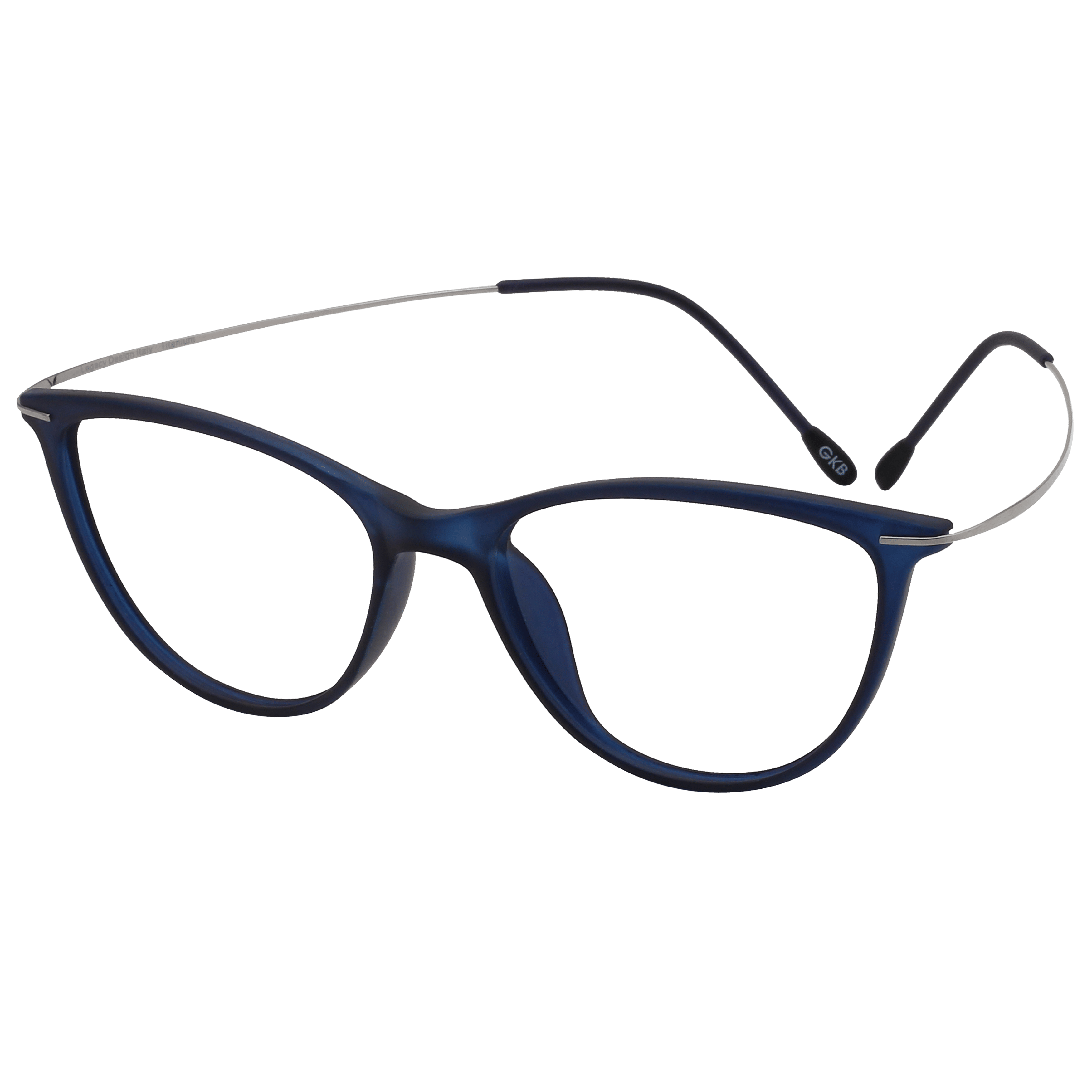 Inspira 3618HG Frame Blue Female Full Titanium — Blue frame