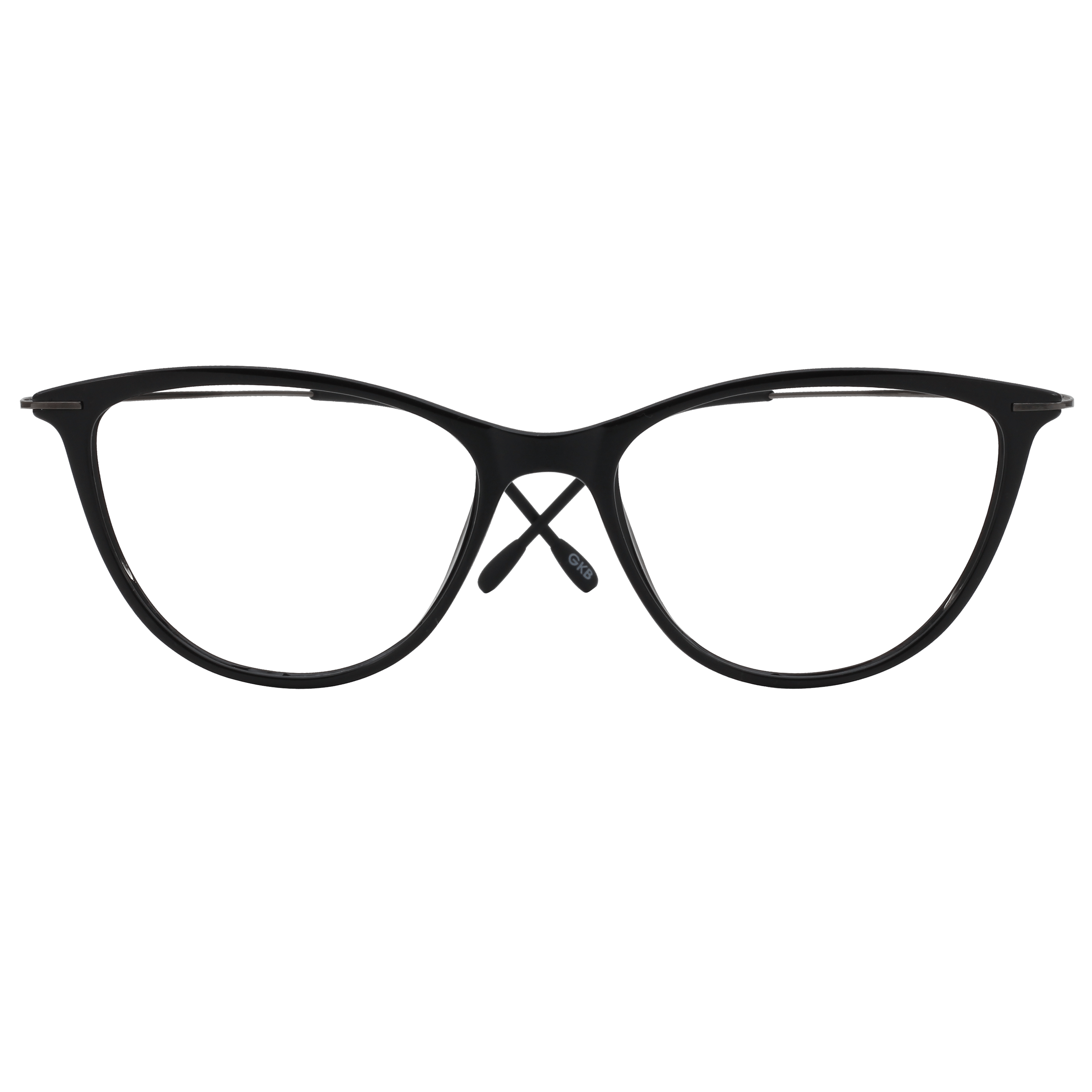Inspira 3618HG Frame Black Female Full Titanium Frame — Black frame — view 2