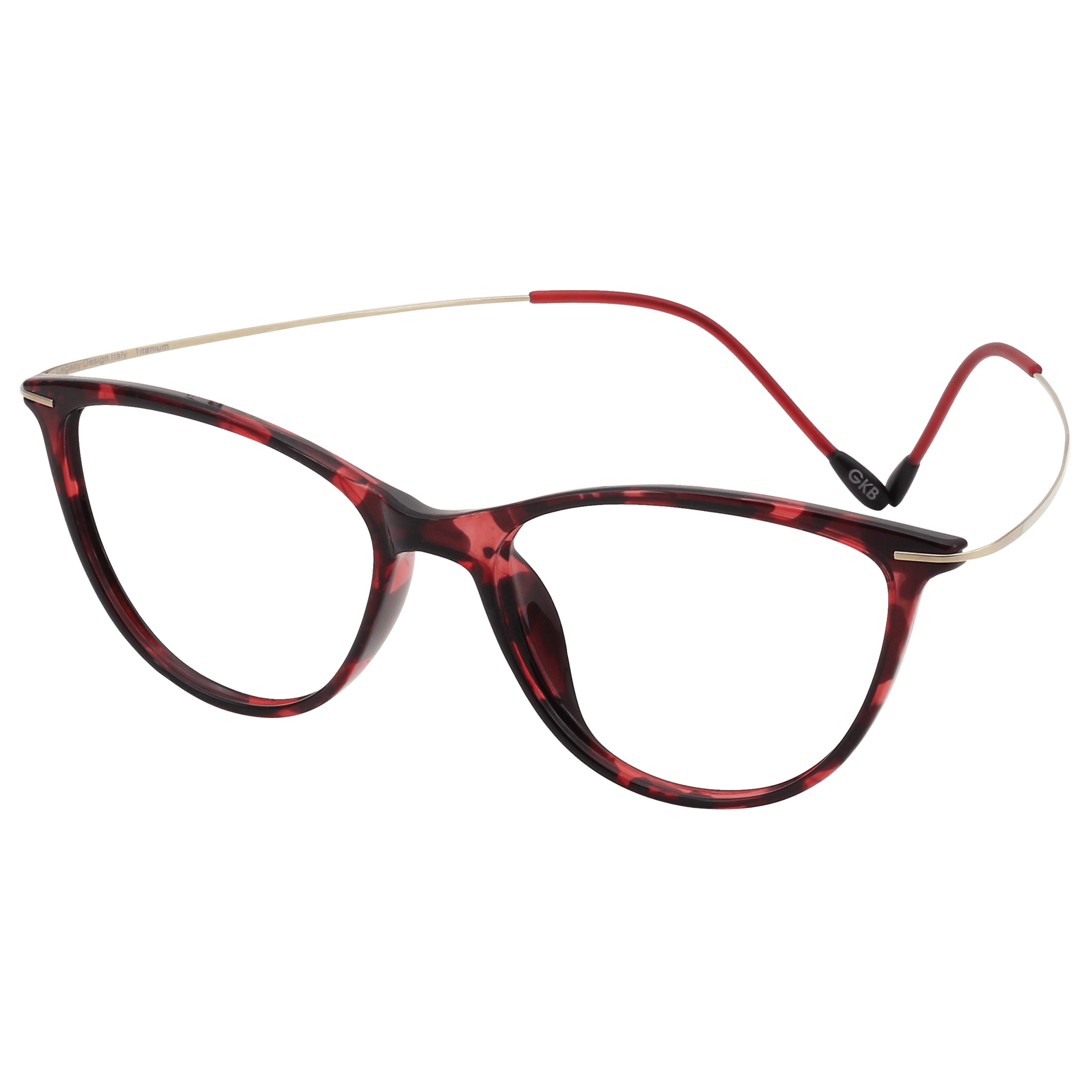 Inspira 3618HG Frame Tortoise Female Full Titanium — Tortoise frame