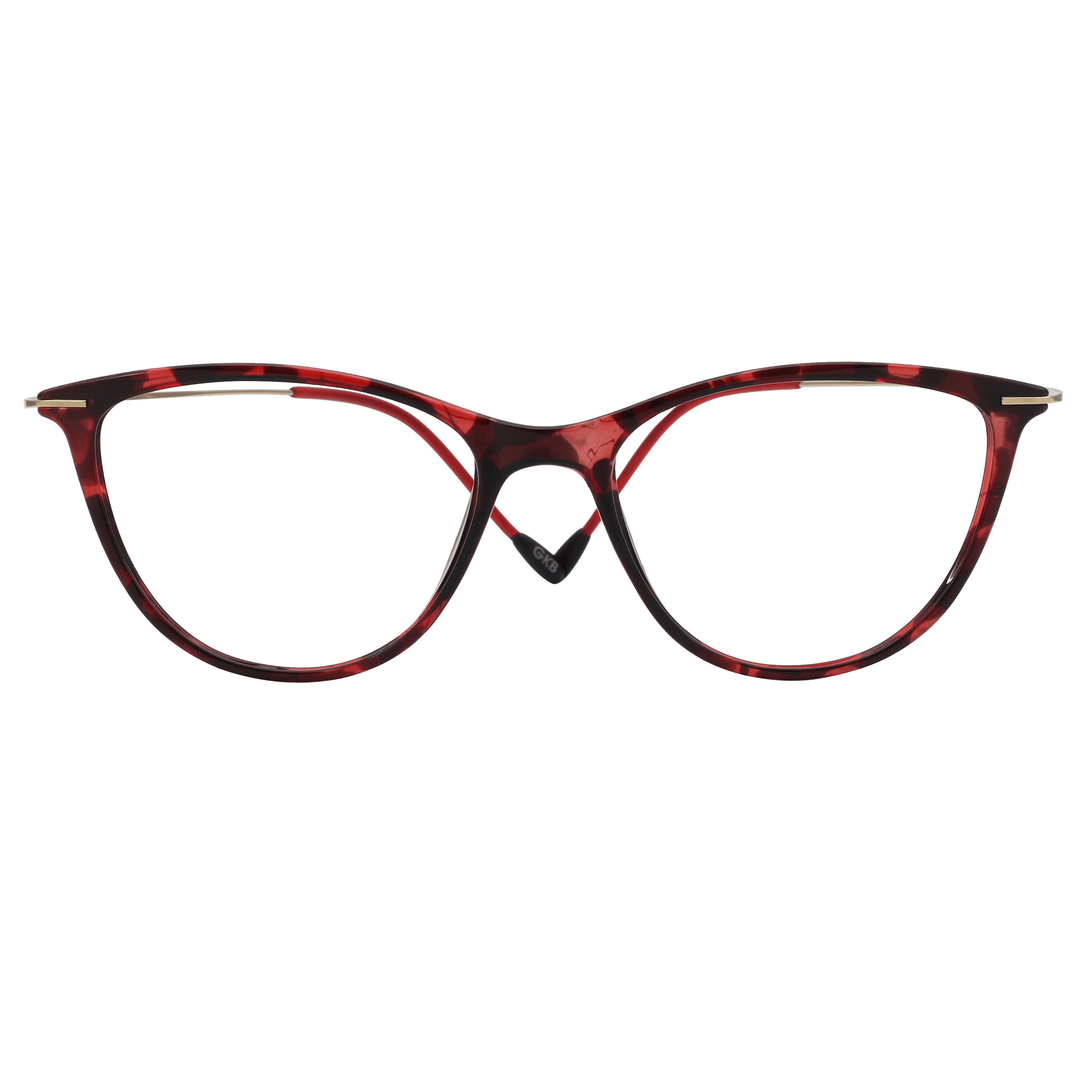 Inspira 3618HG Frame Tortoise Female Full Titanium Frame — Tortoise frame — view 2