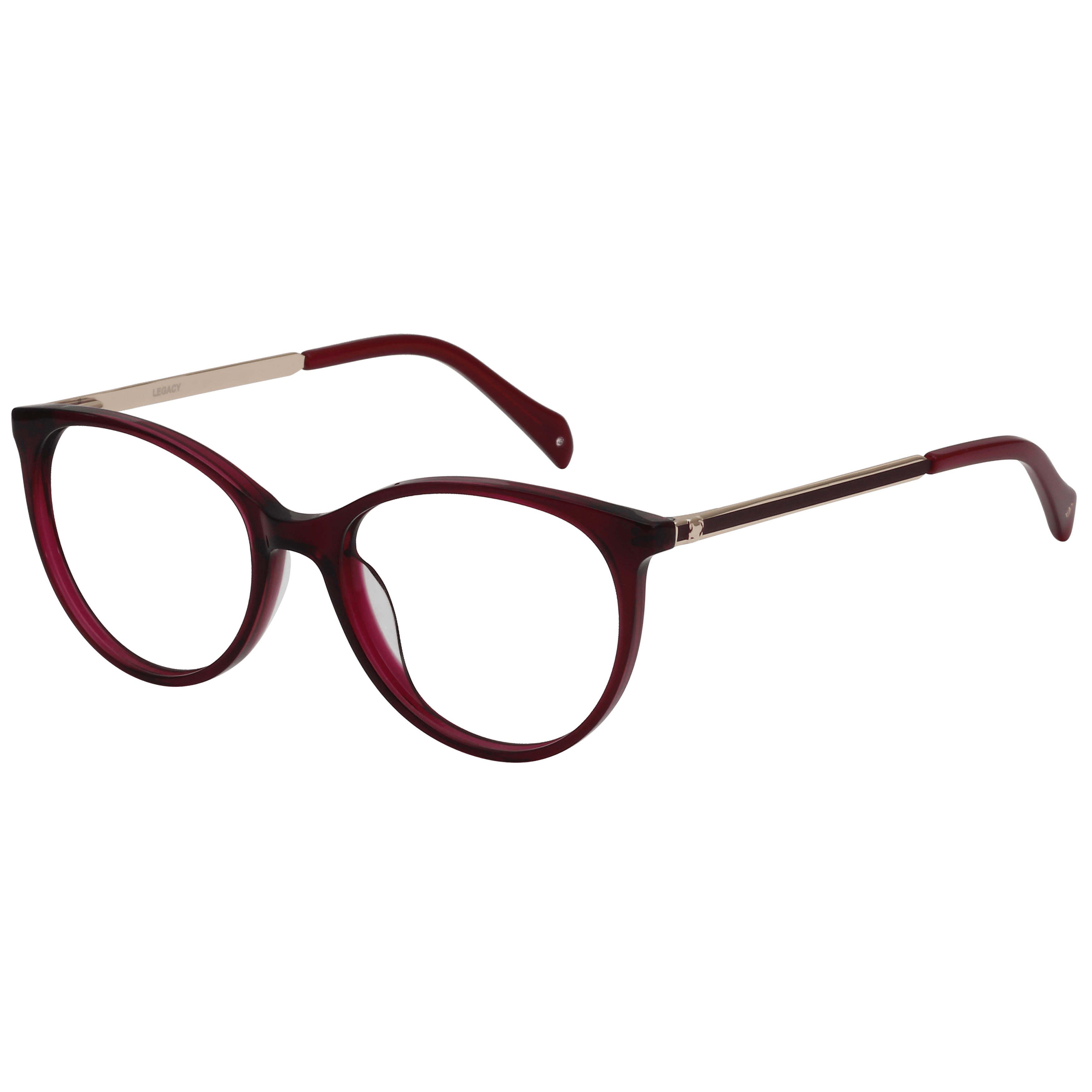 Inspira 0919D Frame Maroon Female Full Metal — Maroon frame