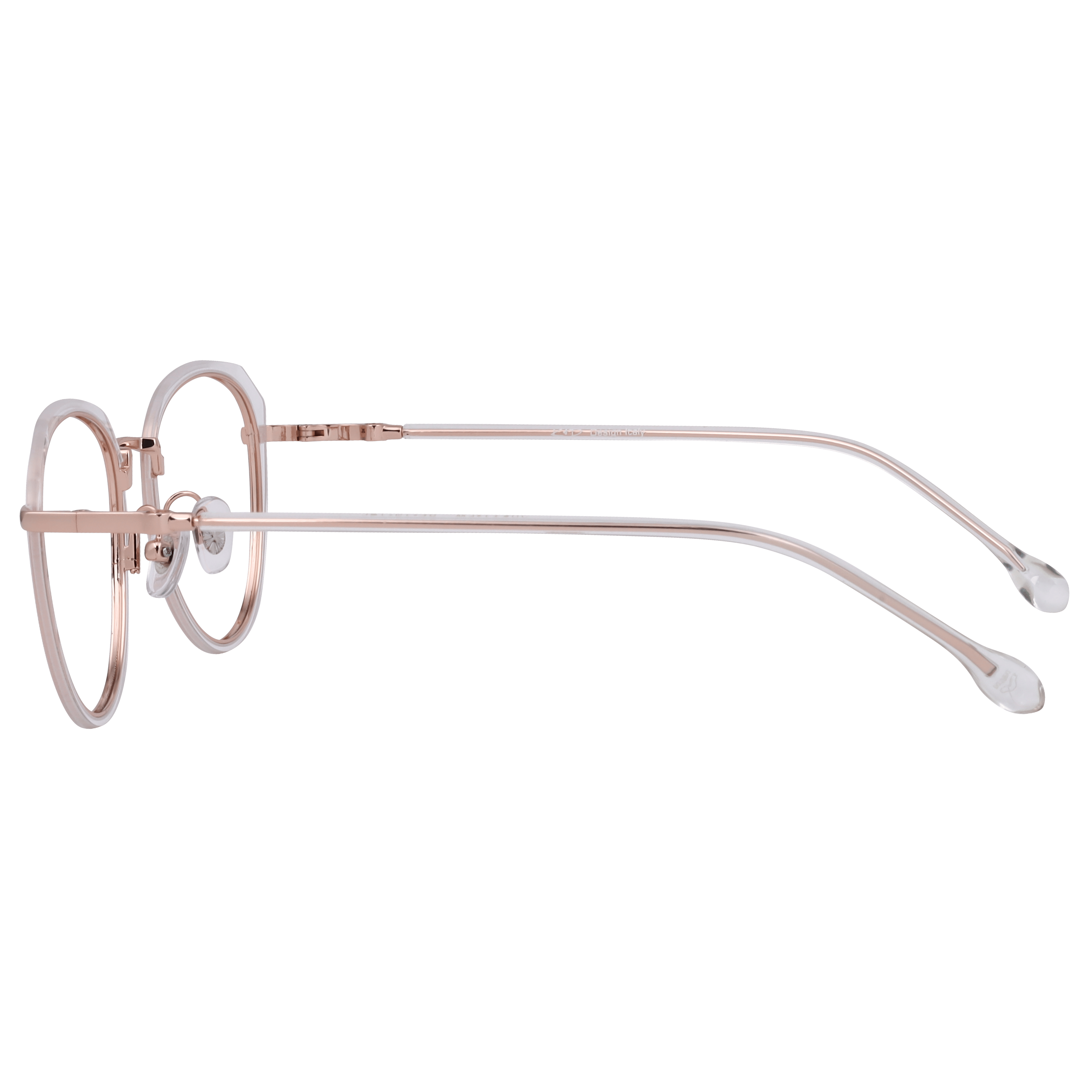 Inspira 50271 Frame Transparent Female Full Metal Frame — view 3