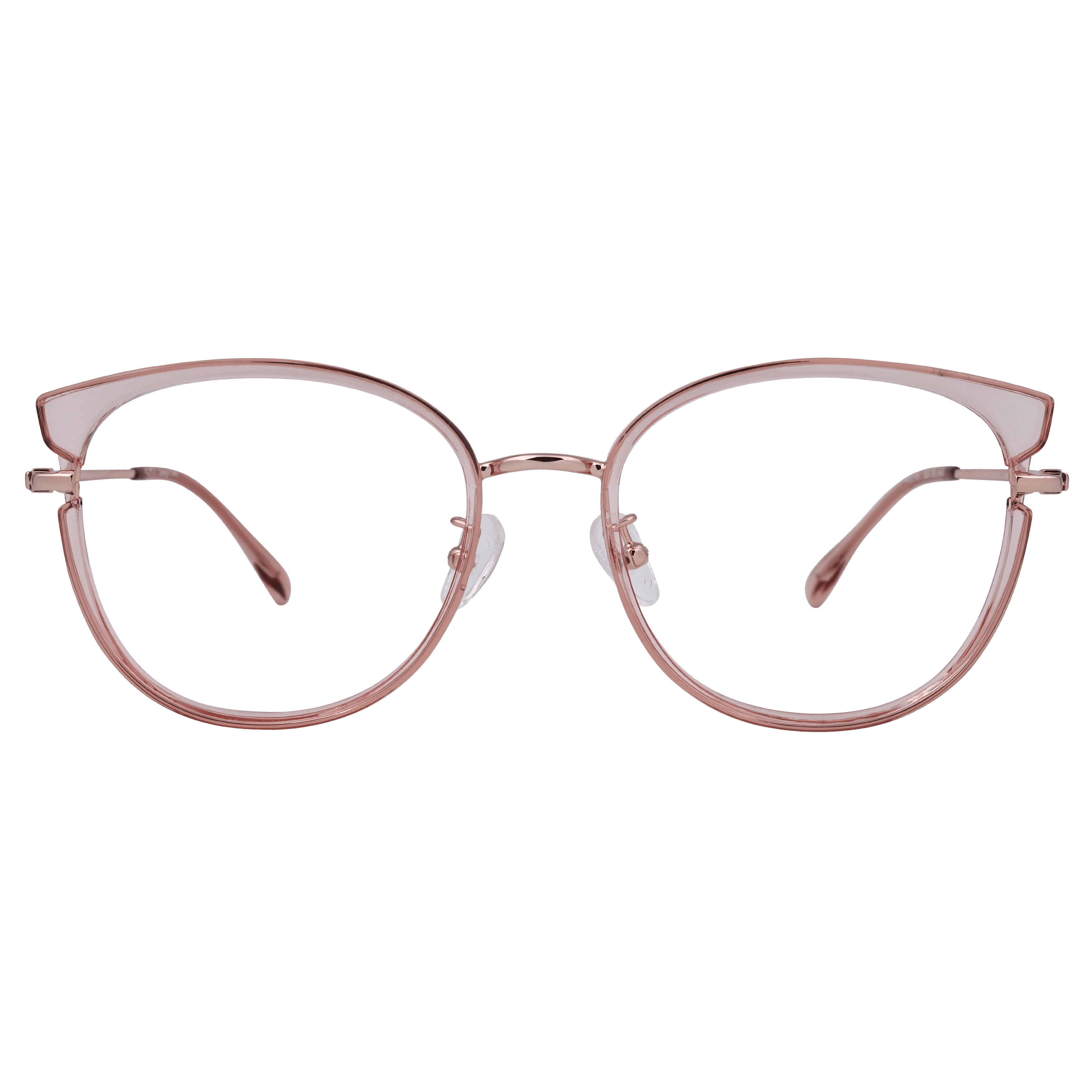Inspira 50280 Frame Transparent Pink Female Full Metal