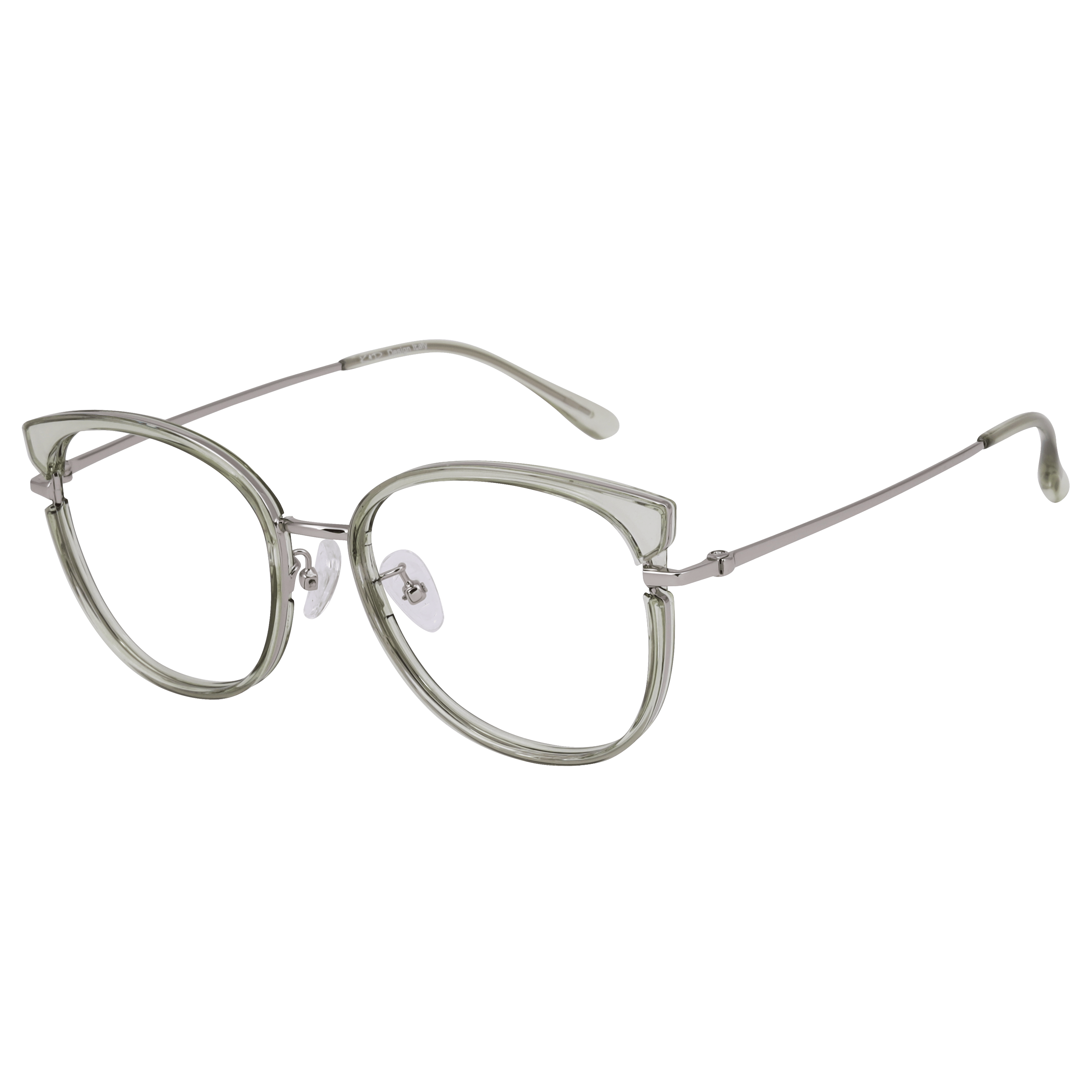 Inspira 50280 Frame Transparent Green Female Full Metal