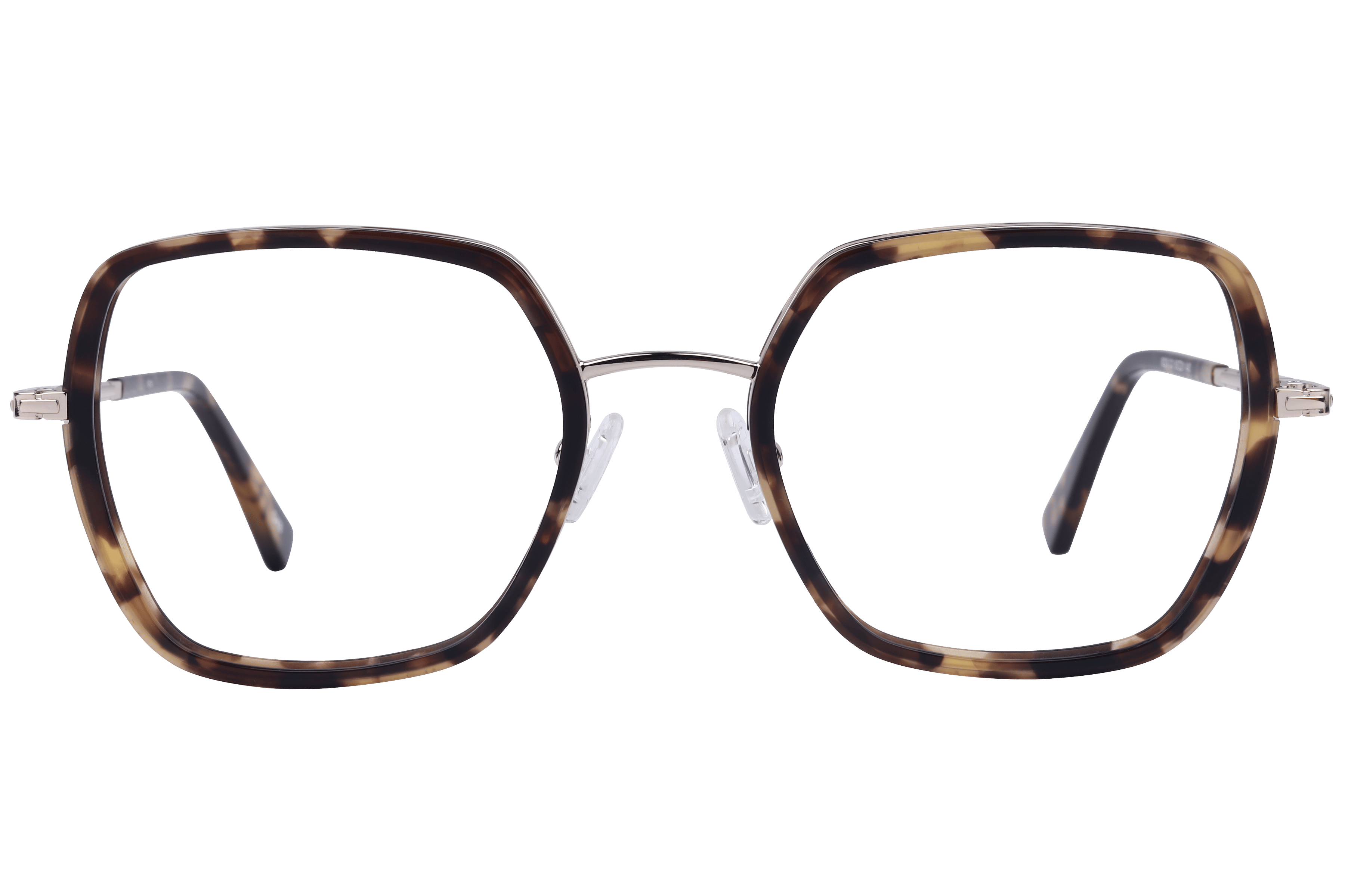 Inspira 8223 Frame Tortoise Female Full Metal Frame — Tortoise frame — view 2