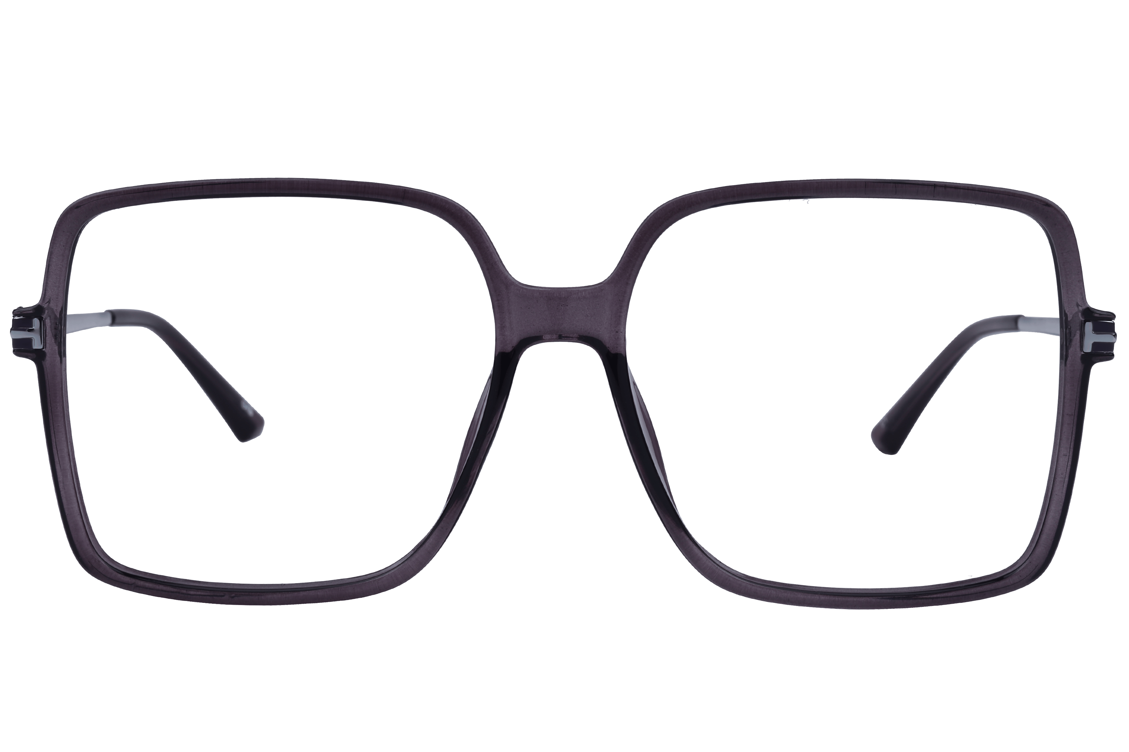Inspira 50352-FW Frame Transparent Purple Female Full Metal Frame — view 2