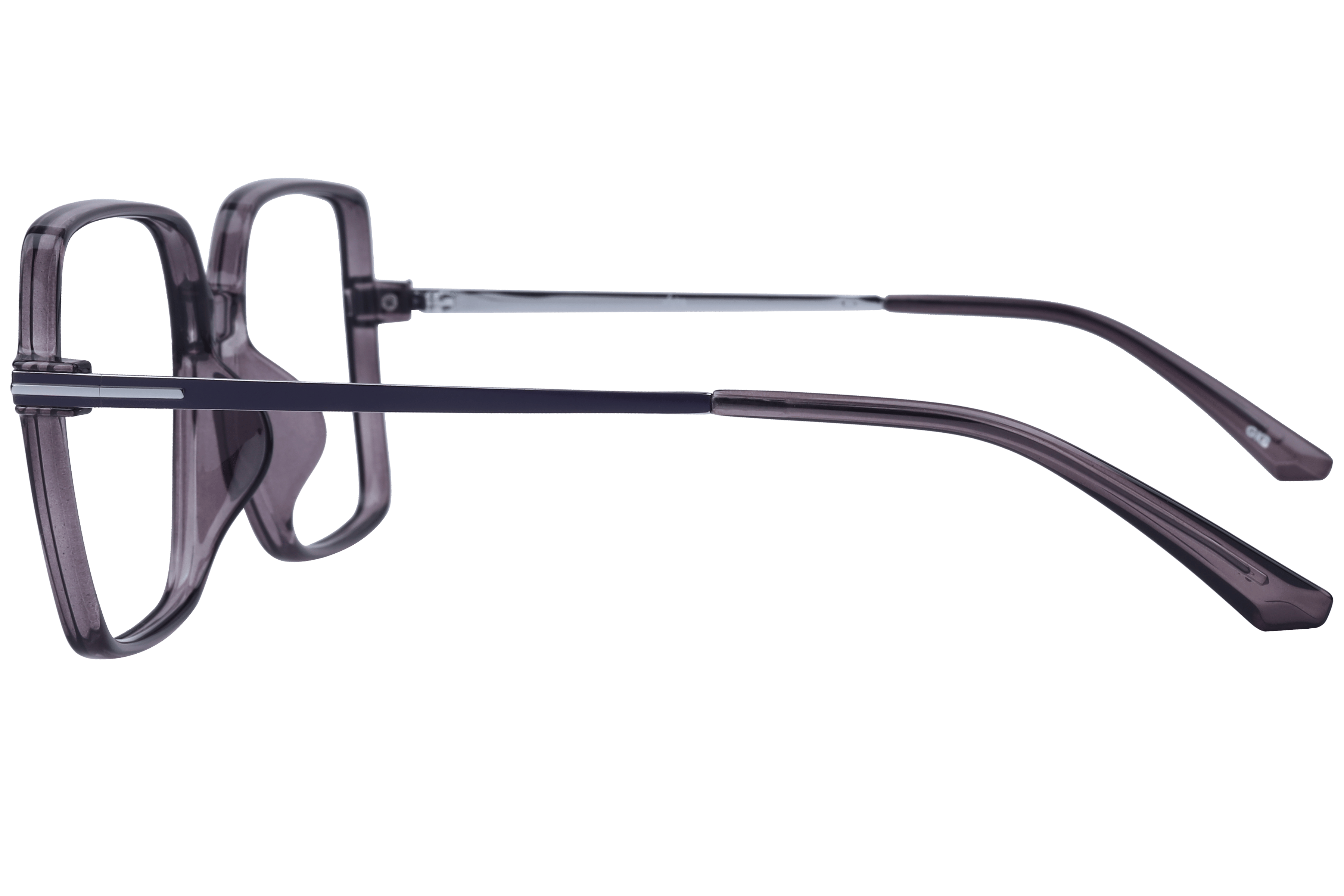 Inspira 50352-FW Frame Transparent Purple Female Full Metal Frame — view 3