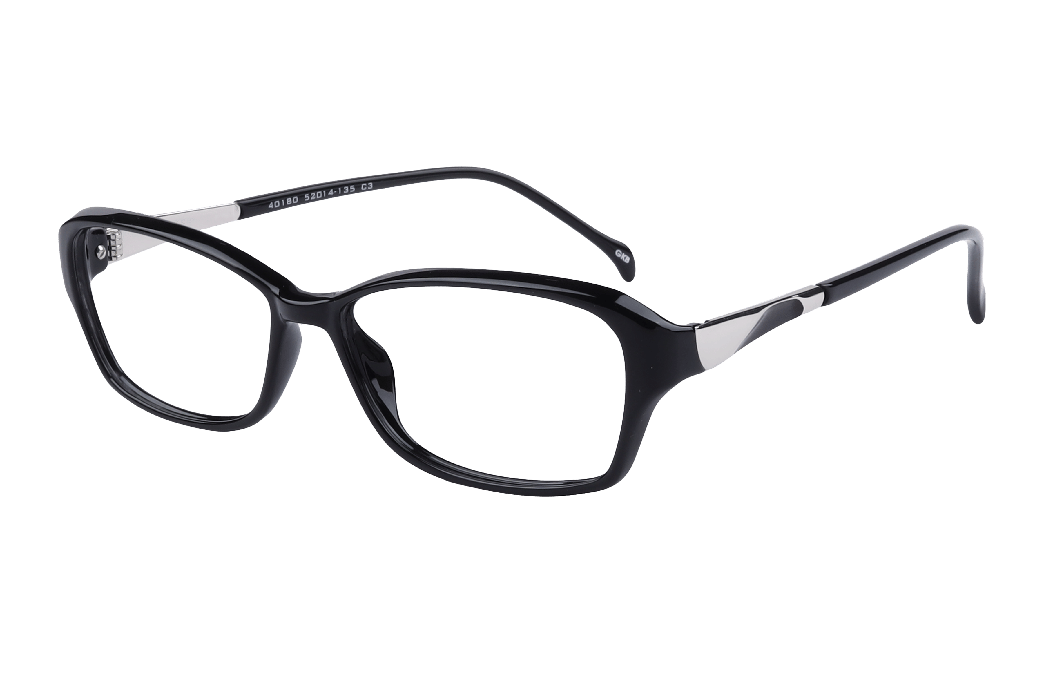 Inspira 40180 Frame Black Female Full Metal — Violet frame