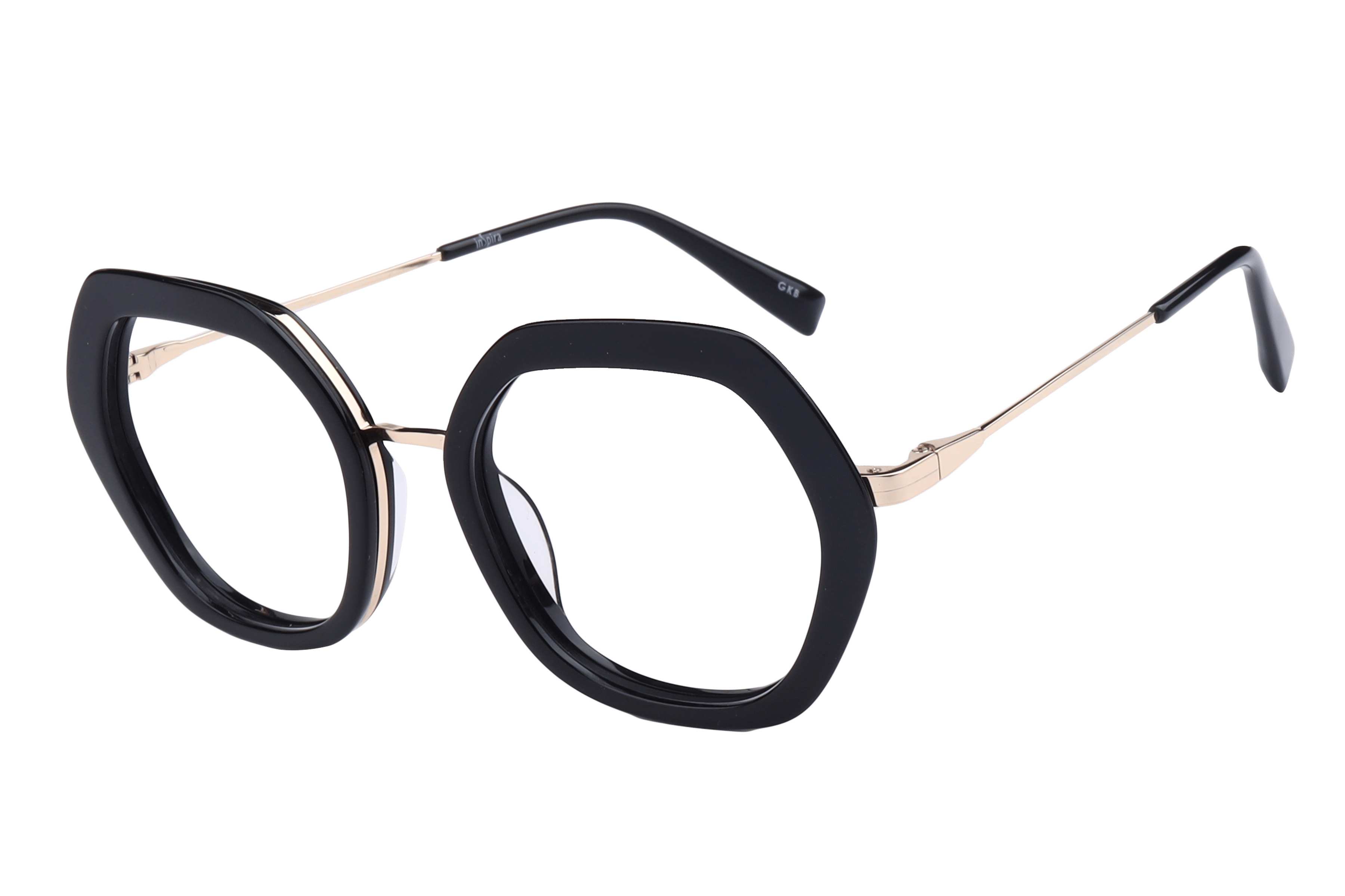Inspira MB1102 Frame Black Female Full Metal — Black frame