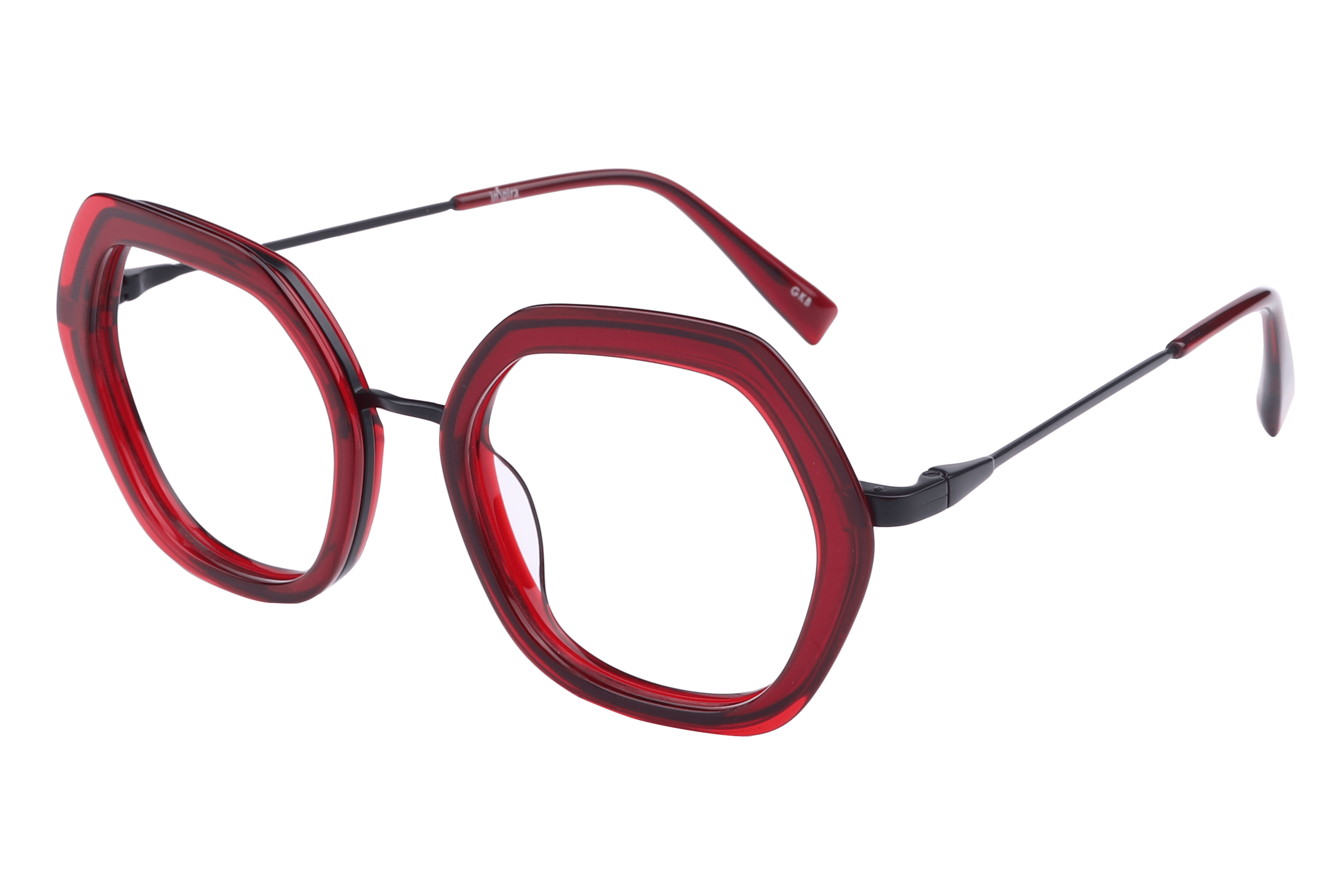 Inspira MB1102 Frame Maroon Female Full Metal — Maroon frame