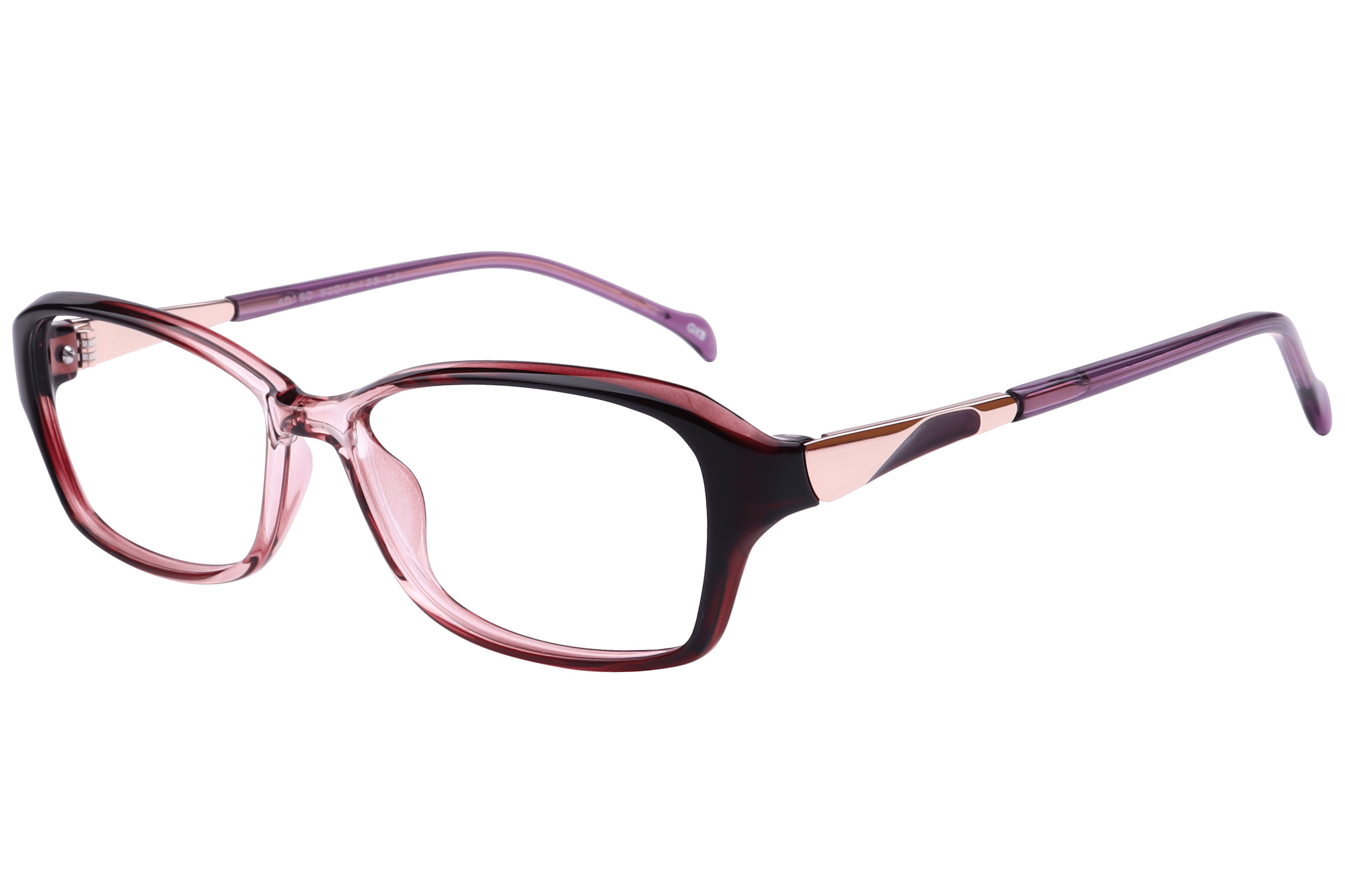 Inspira 40180 Frame Pink Female Full Metal — Pink frame