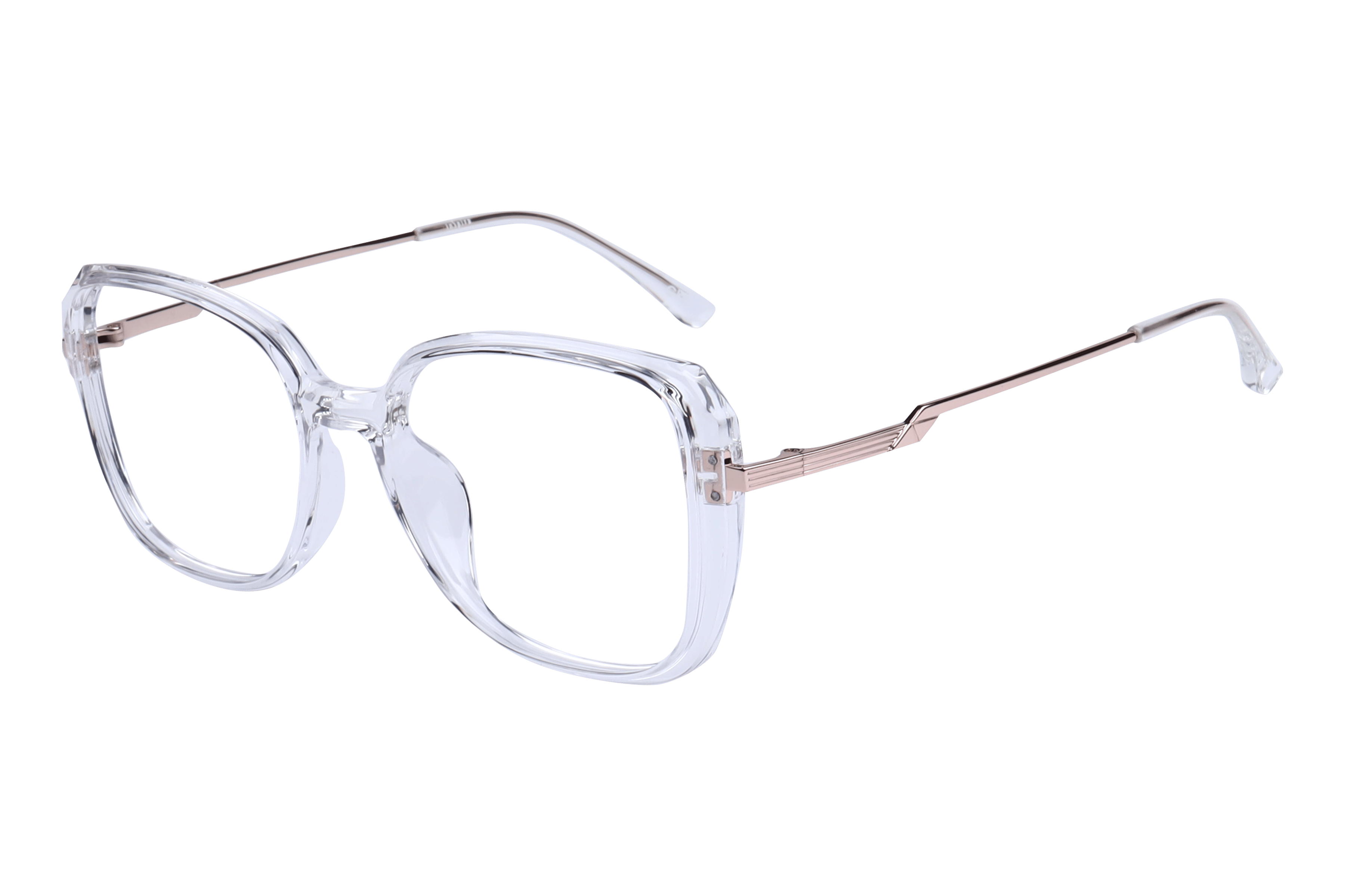 Inspira 50405-FW Frame Transparent Female Full Metal — Transparent frame