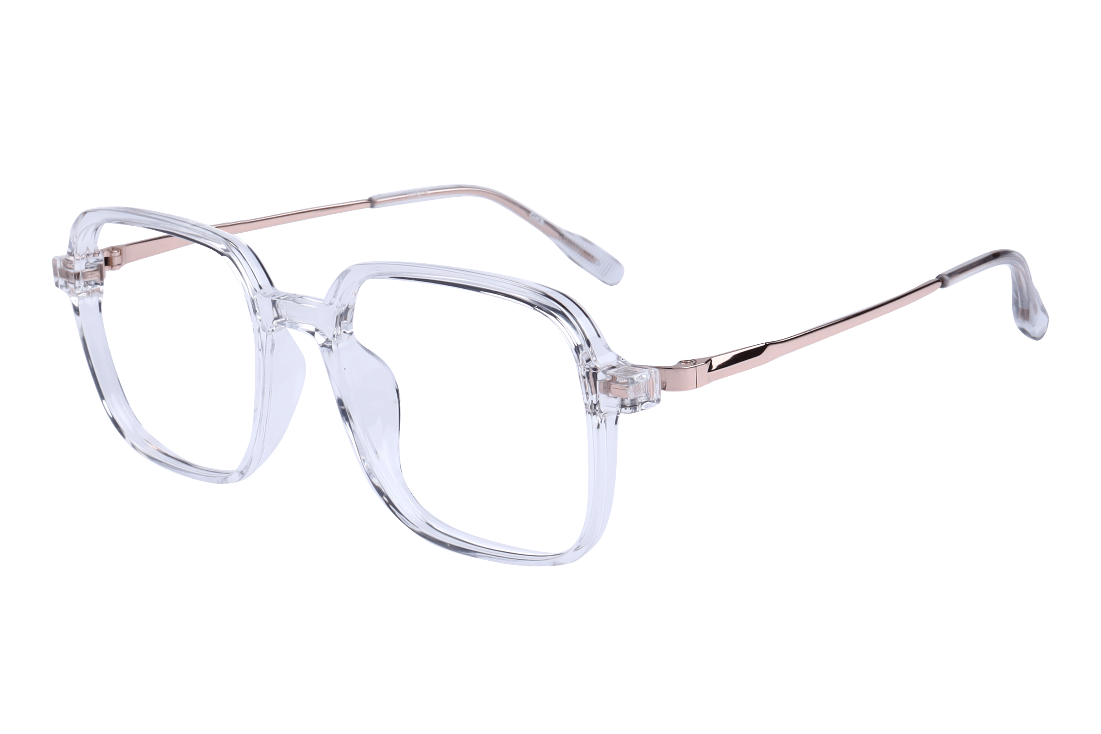 Inspira 50409-FW Frame Transparent Female Full Metal — Transparent frame