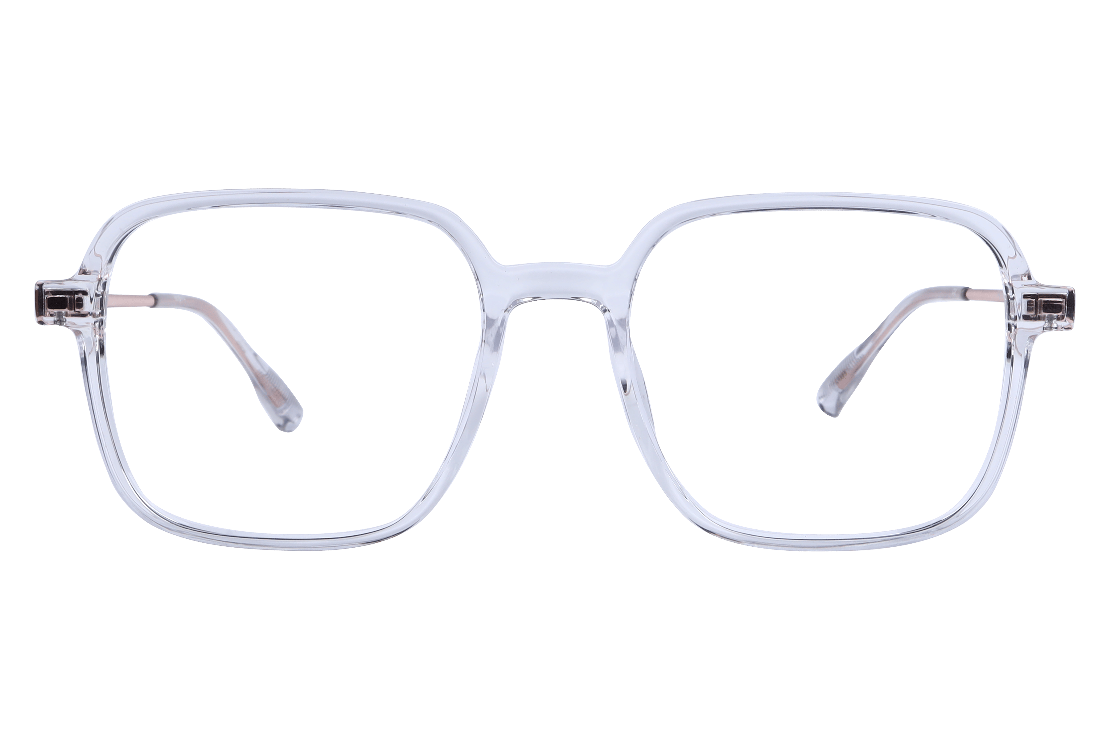 Inspira 50409-FW Frame Transparent Female Full Metal Frame — Transparent frame — view 2