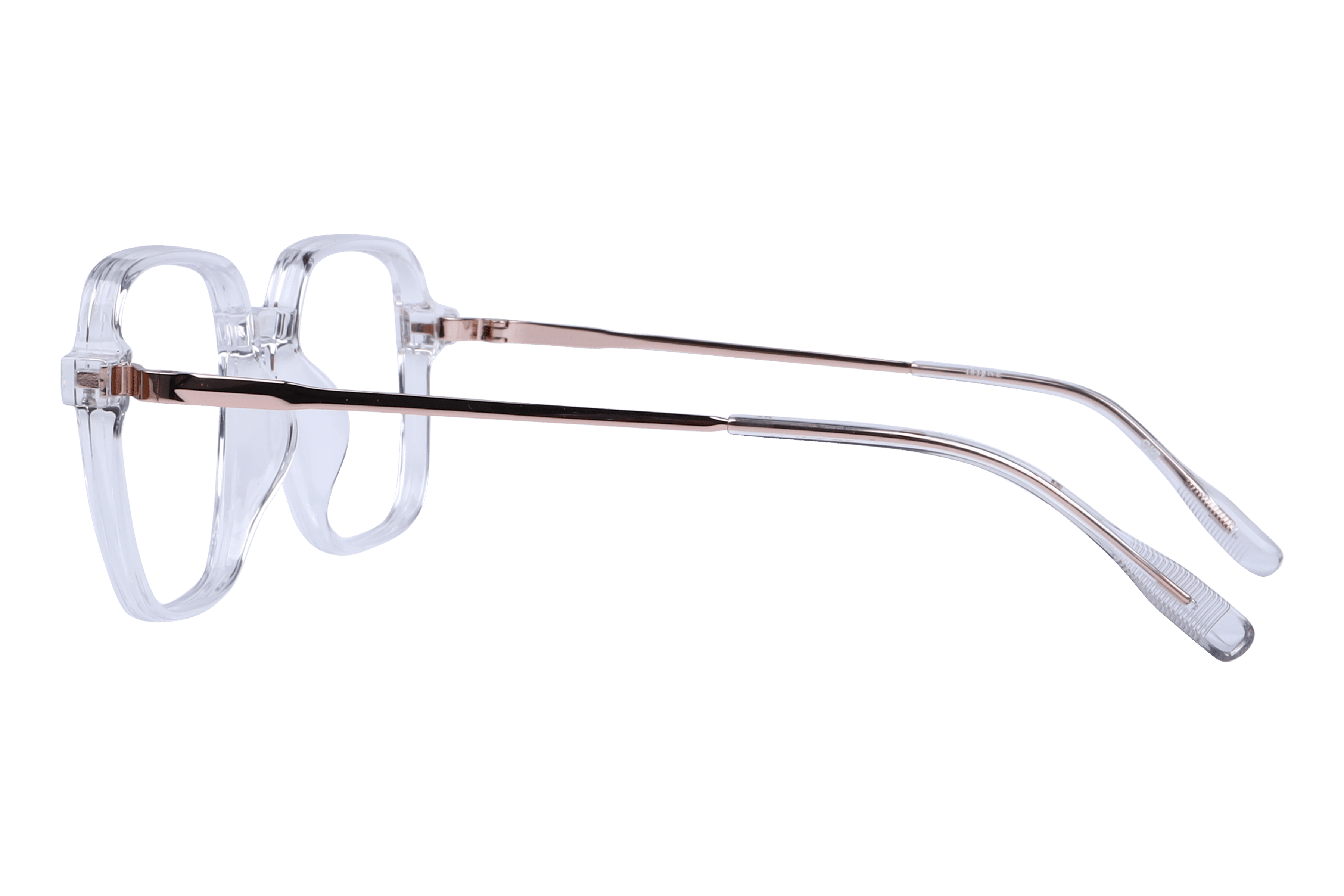 Inspira 50409-FW Frame Transparent Female Full Metal Frame — Transparent frame — view 3