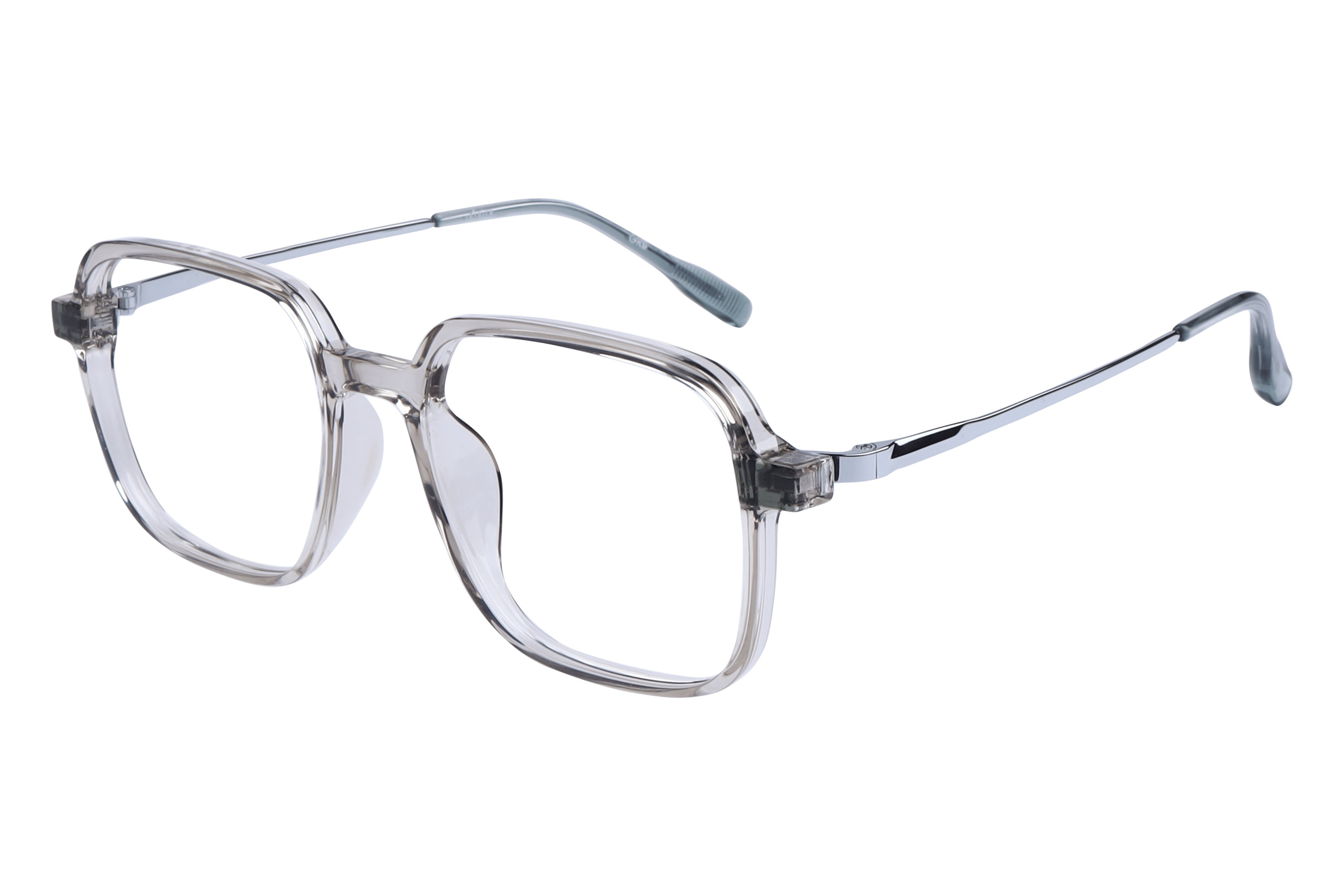Inspira 50409-FW Frame Transparent Grey Female Full Metal — Transparent Green frame