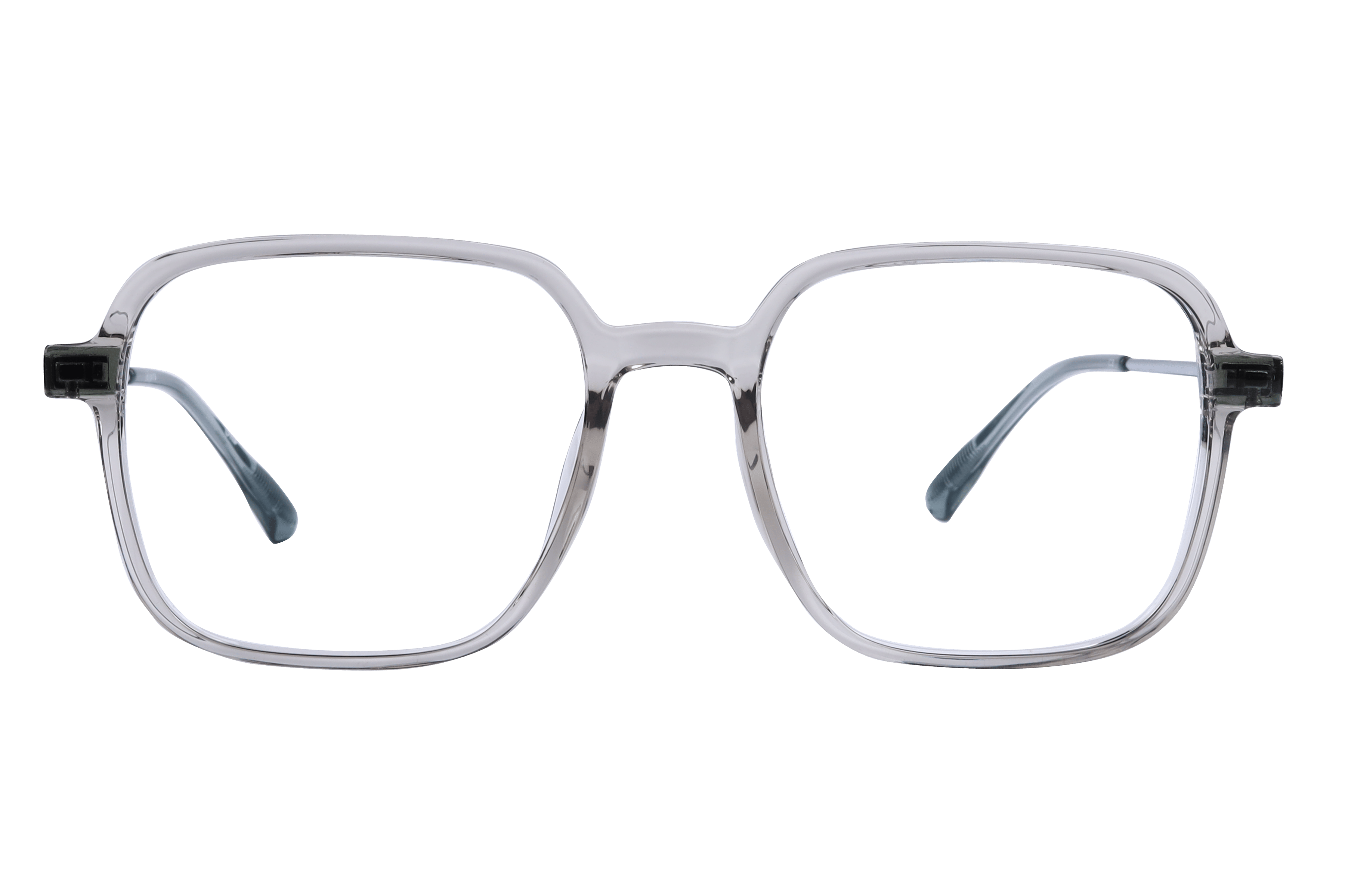 Inspira 50409-FW Frame Transparent Grey Female Full Metal — Transparent Green frame