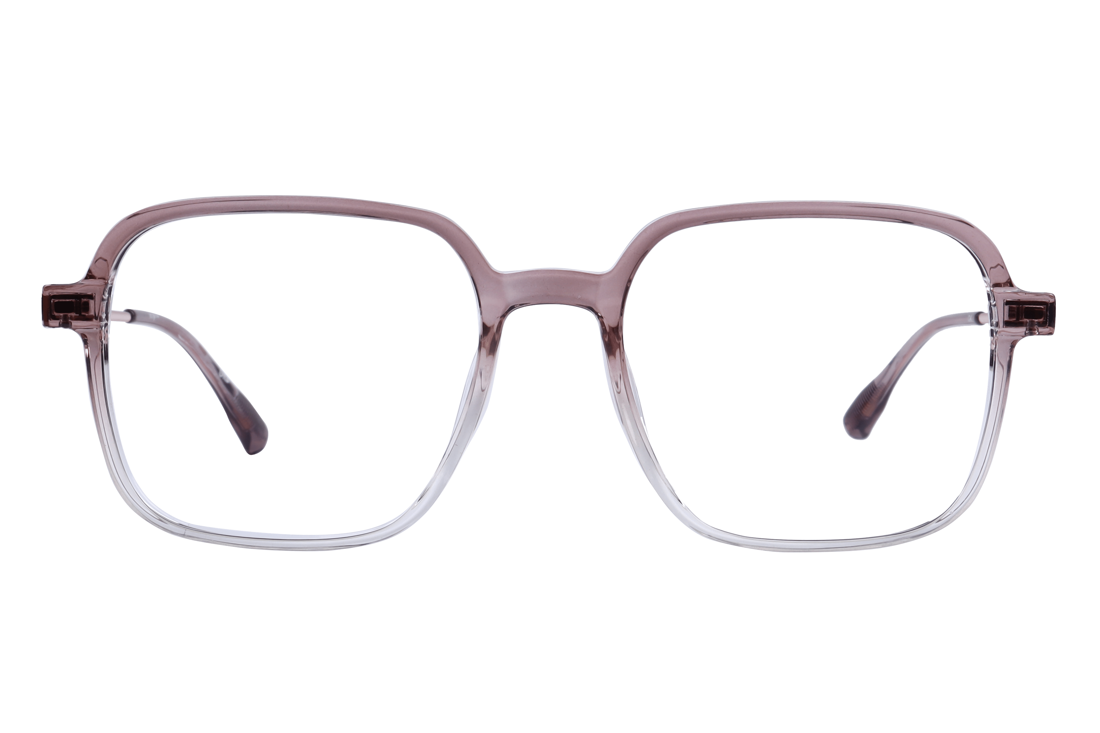Inspira 50409-FW Frame Transparent Brown Female Full Metal — Transparent Green frame