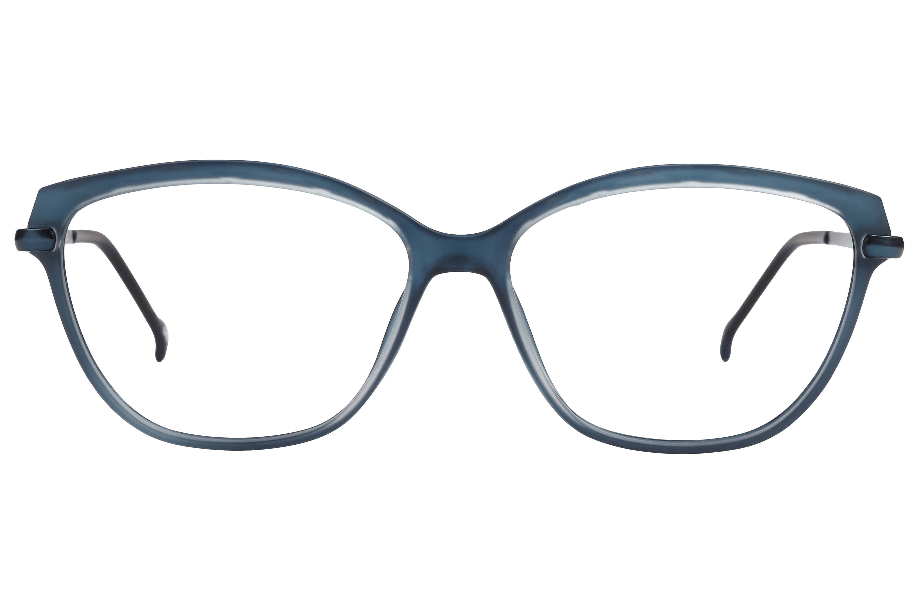 Inspira 20637-EW Frame Matt Blue Female Full Metal Frame — Matt Blue frame — view 2