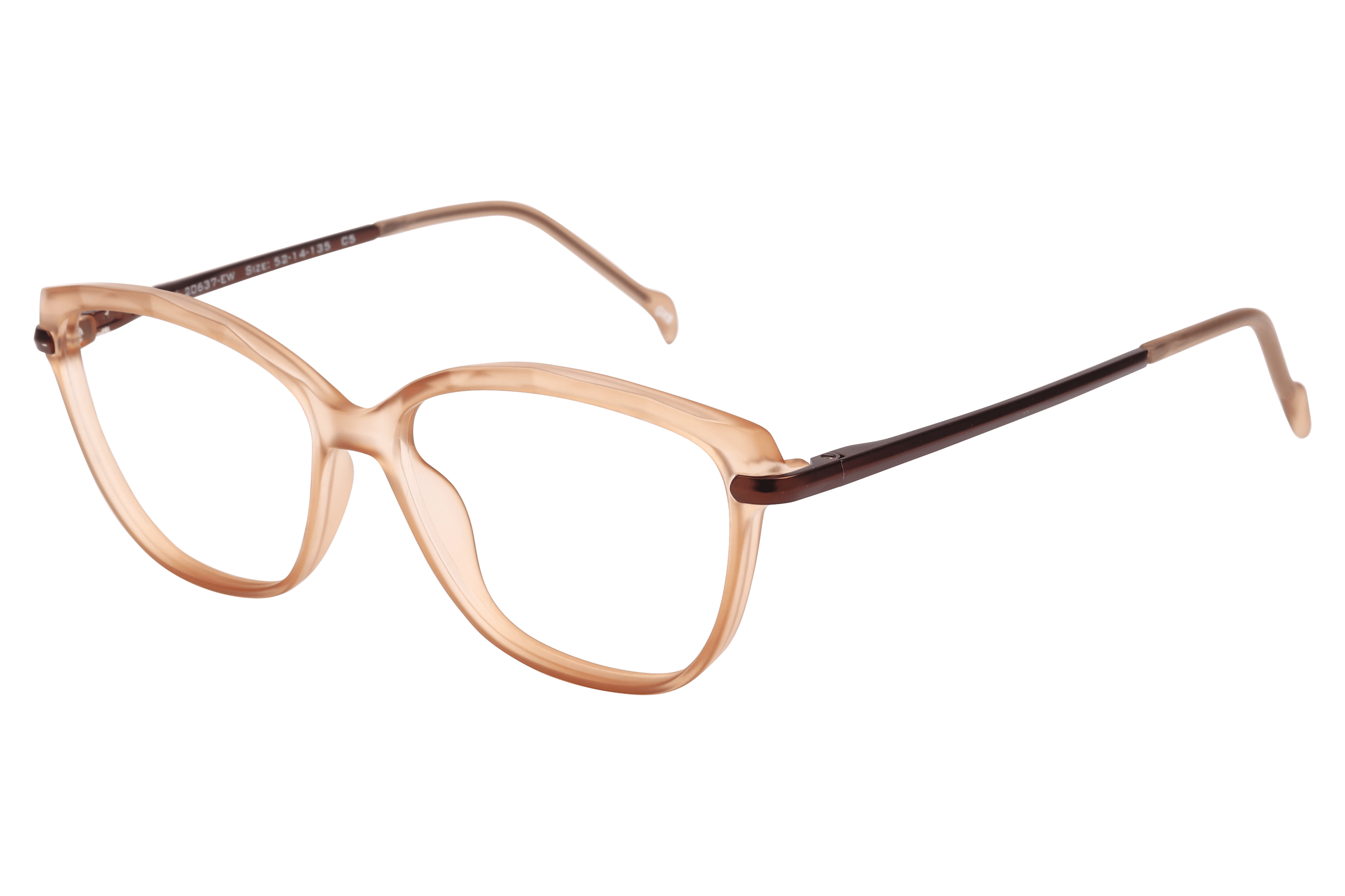 Inspira 20637-EW Frame Matt Brown Female Full Metal — Matt Brown frame