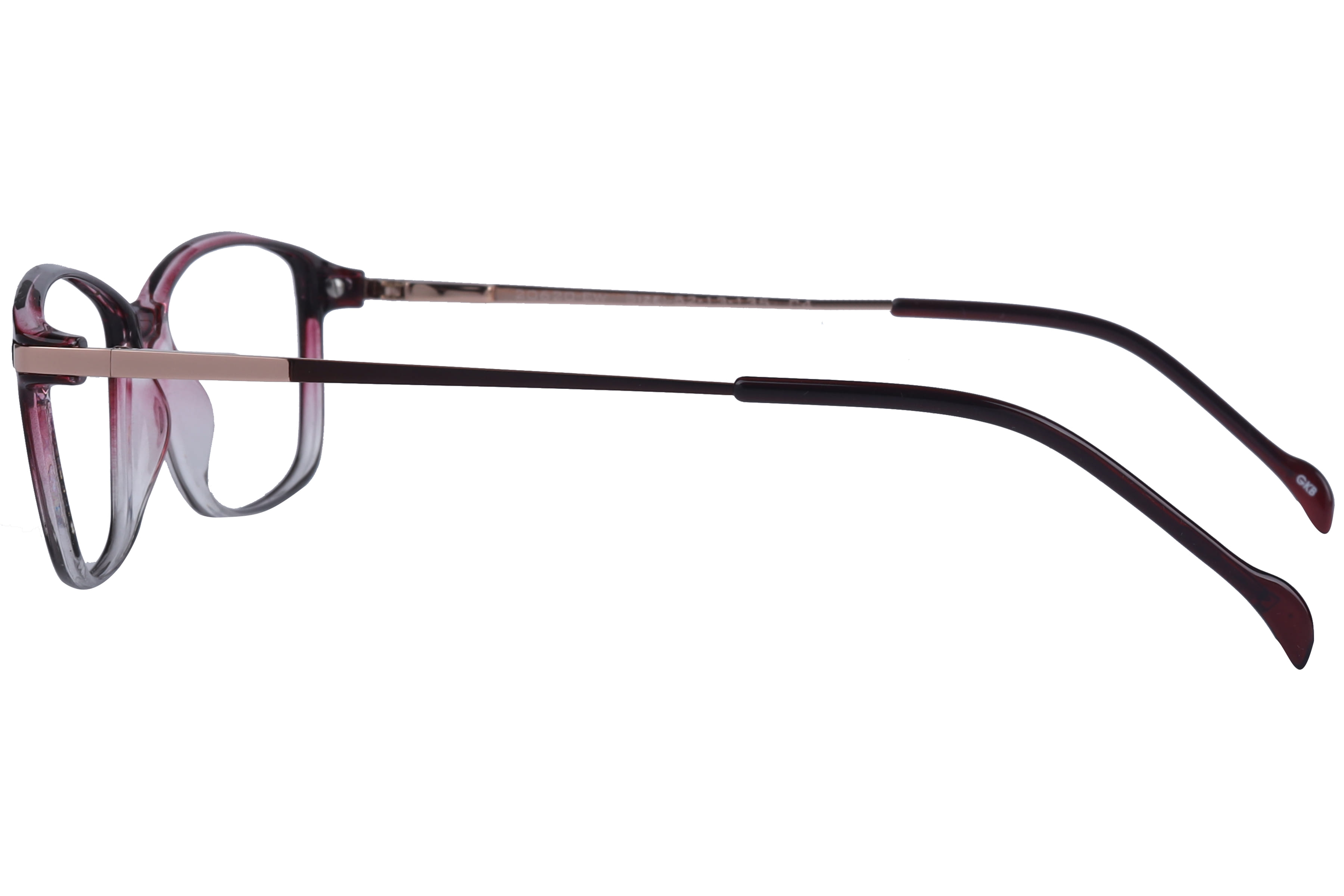 Inspira 20620-EW Frame Maroon Female Full Metal Frame — view 3