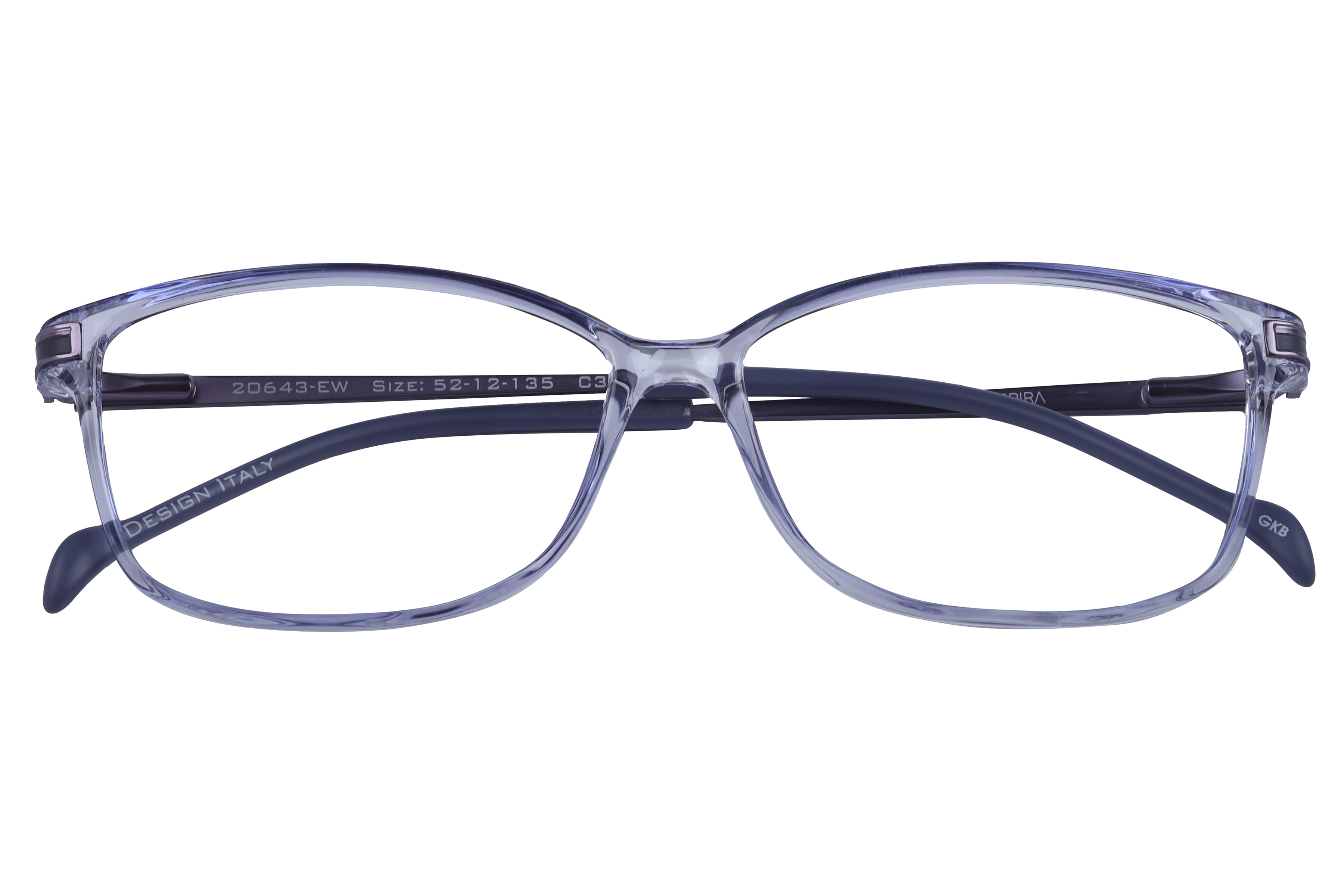 Inspira 20643-EW Frame Violet Female Full Metal Frame — Violet frame — view 4