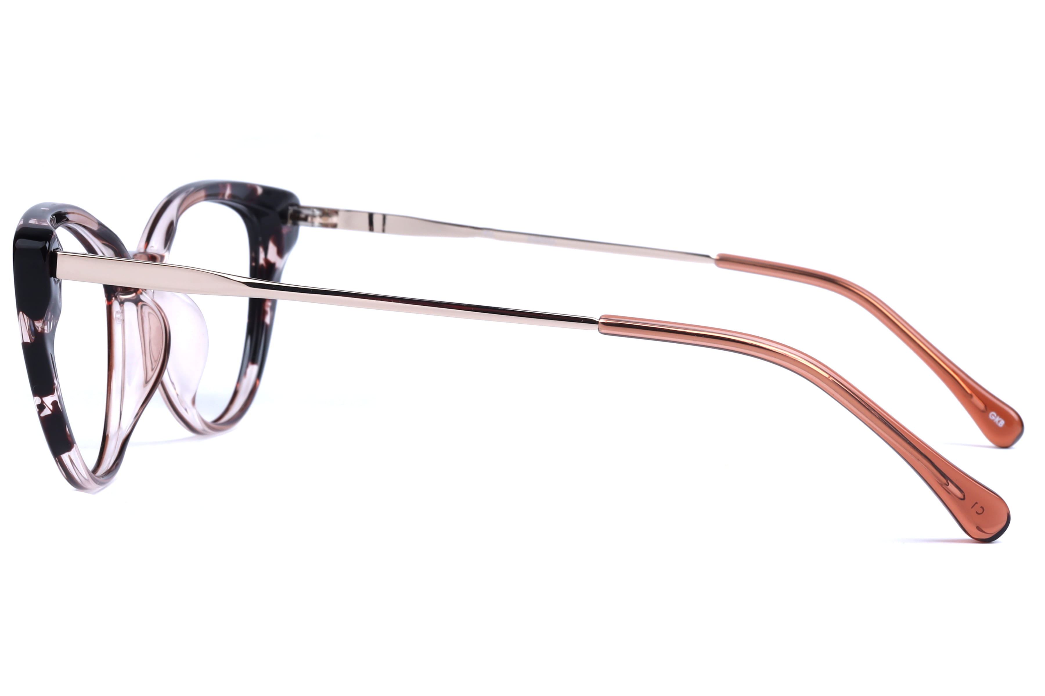 Inspira 50420-FW Frame Havana Female Full Metal Frame — view 2