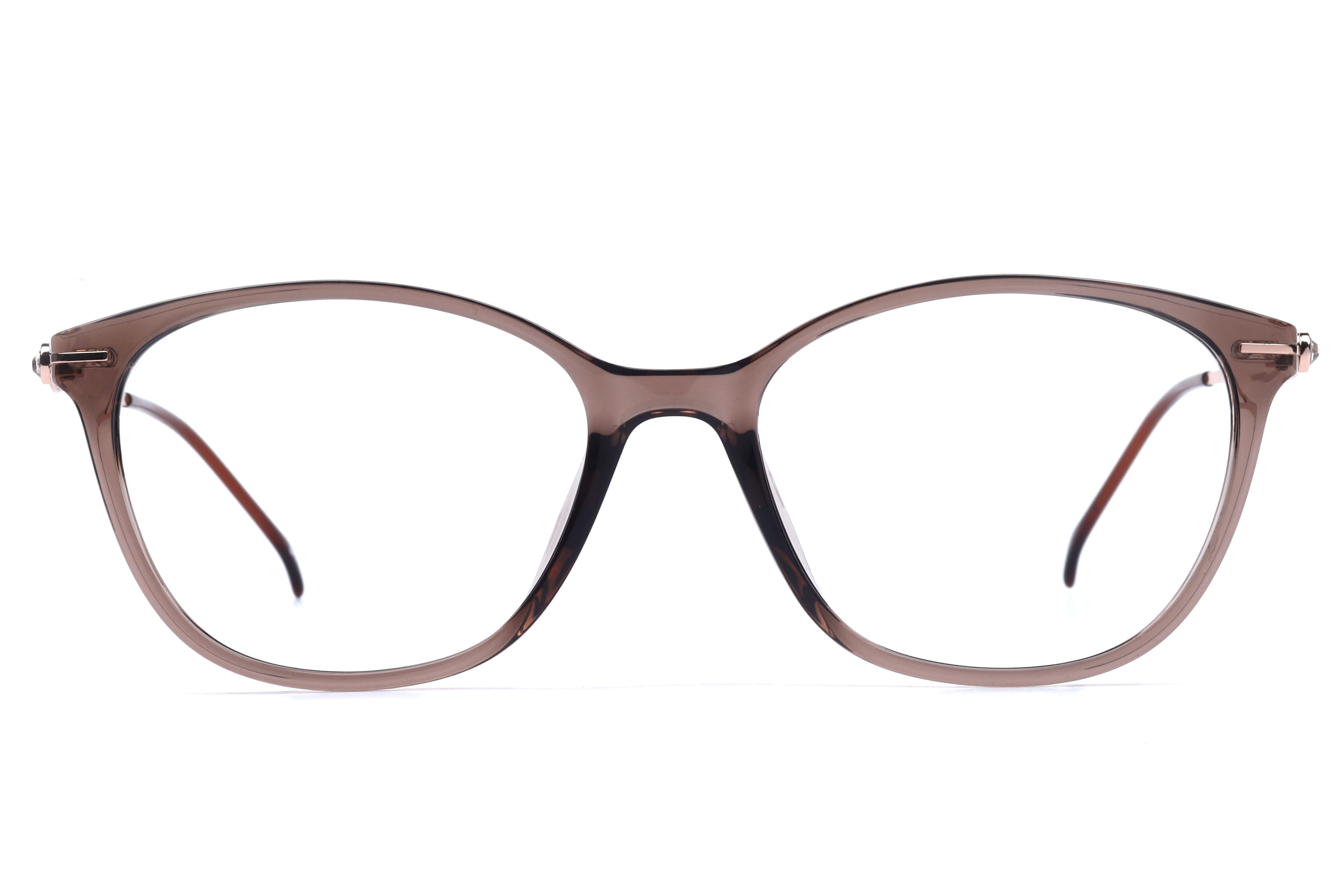 Inspira 20655-EW Frame Brown Female Full Metal — Brown frame