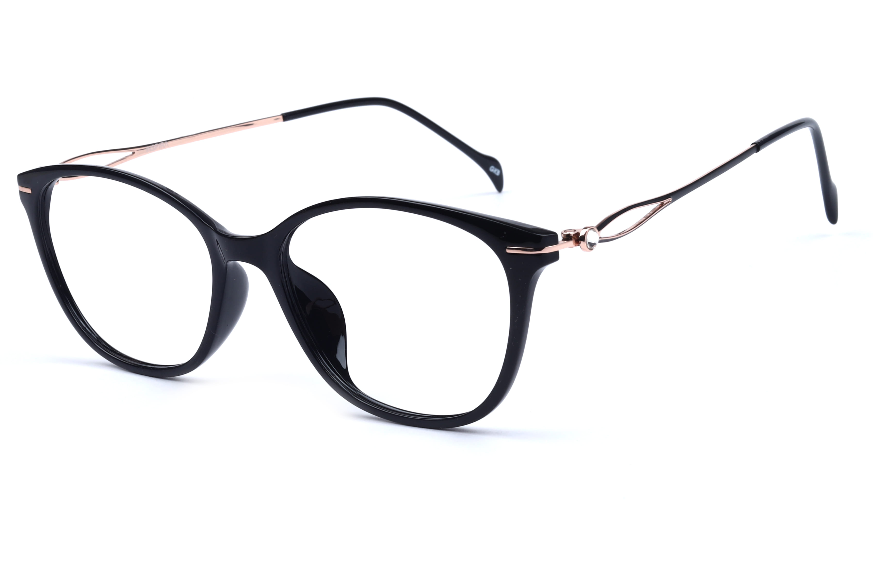 Inspira 20655-EW Frame Black Female Full Metal Frame — Black frame — view 1